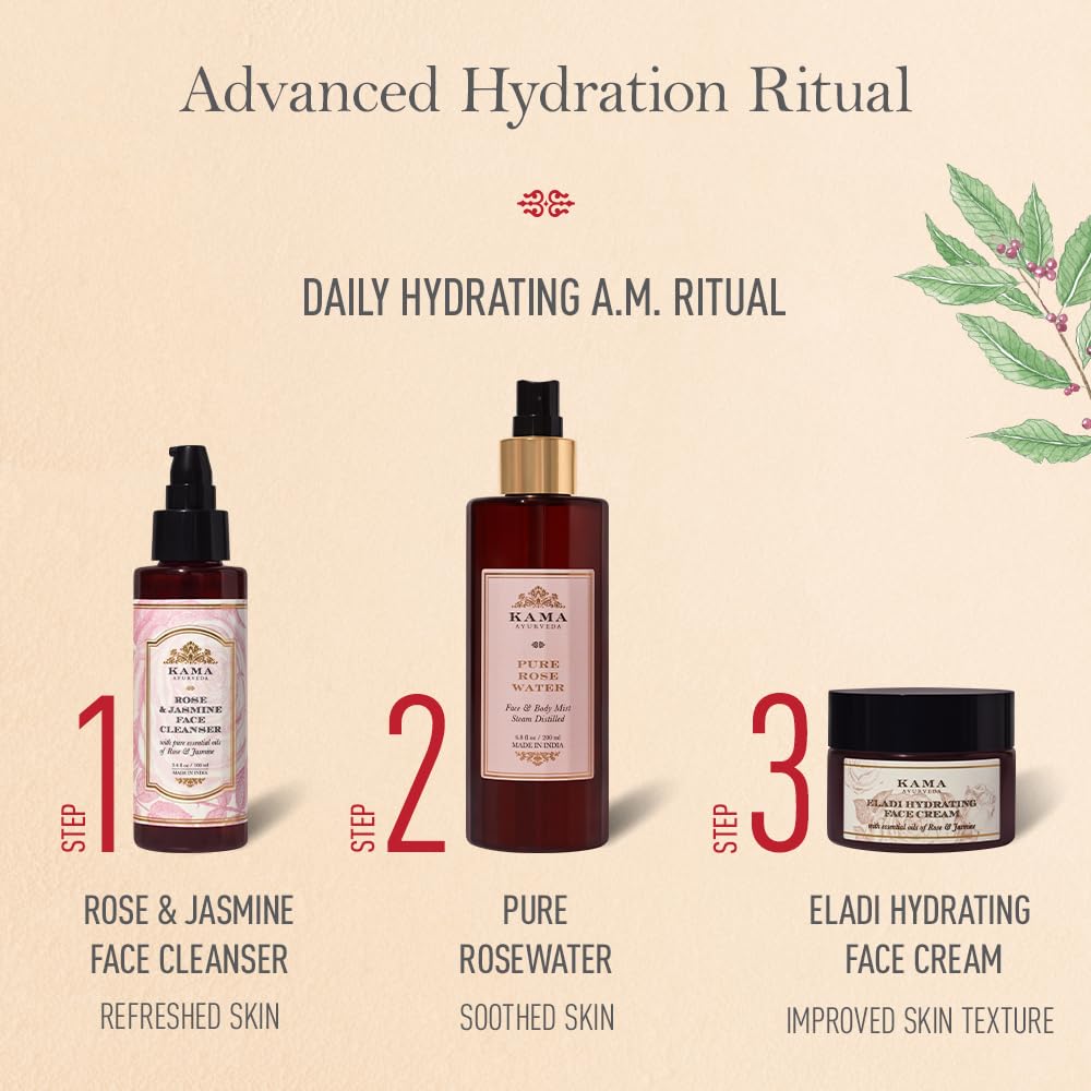 Kama Ayurveda Pure Rose Water Face And Body Mist, 200Ml