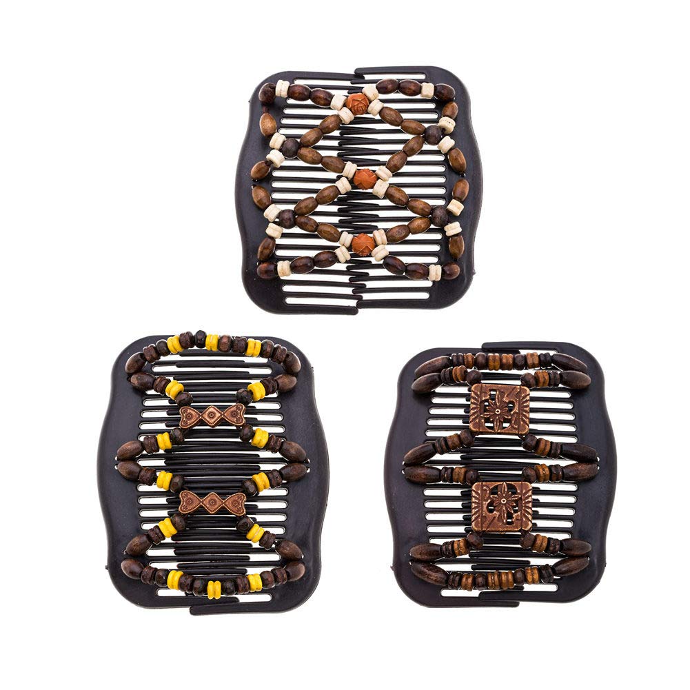Lovef Thick Hair Clip Combs Hair Accessories For Girls Bun Hair - Bun Maker- Best Hair Accessories For Women -Easy Updo- Doesn'T