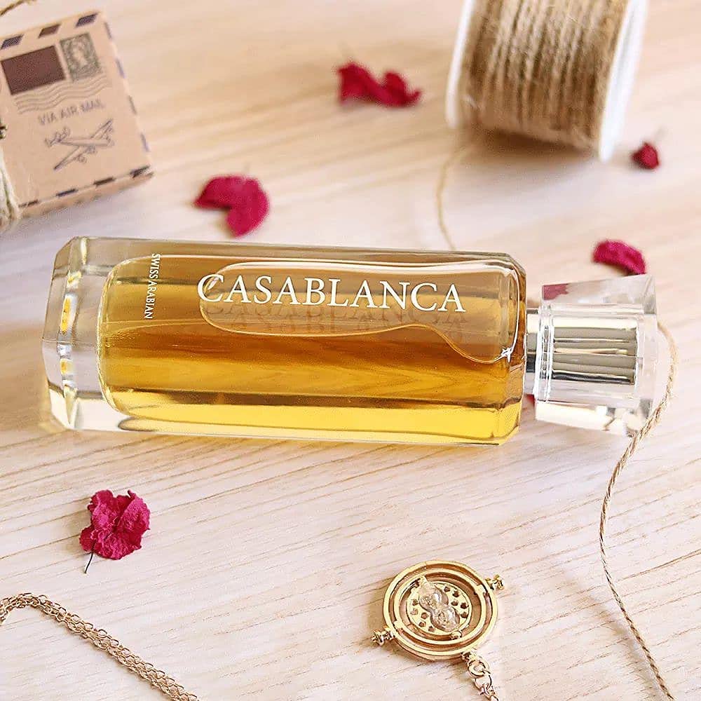 Swiss Arabian Casablanca - Luxury Products From Dubai - Long Lasting, Addictive Personal Edp Spray Fragrance - Seductive Signatu