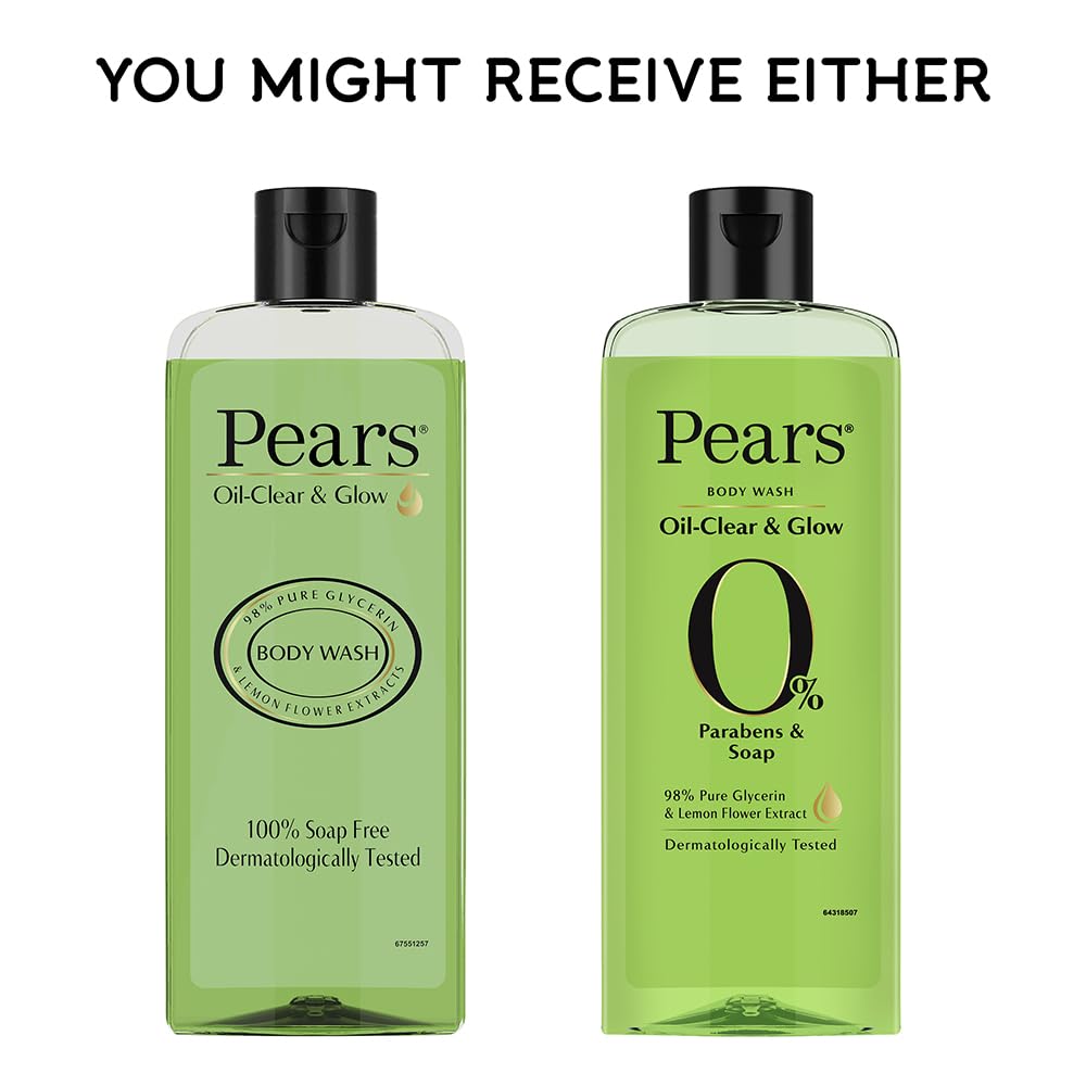 Pears Oil Clear and Glow Shower Gel, 250ml