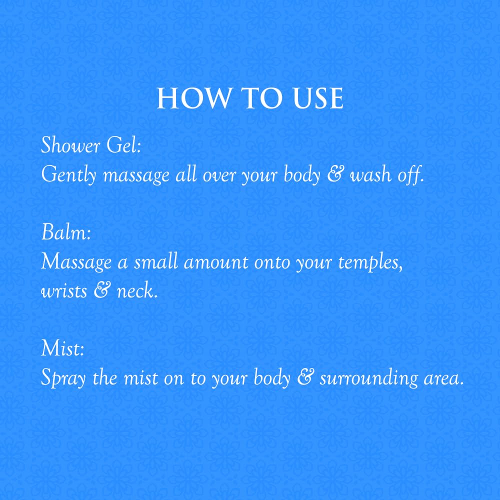 SPA CEYLON De-Stress Wellness Trio Set | Holistic Spa Essentials for Calming Skin Care | Spa Gift Baskets | Natural Ingredients