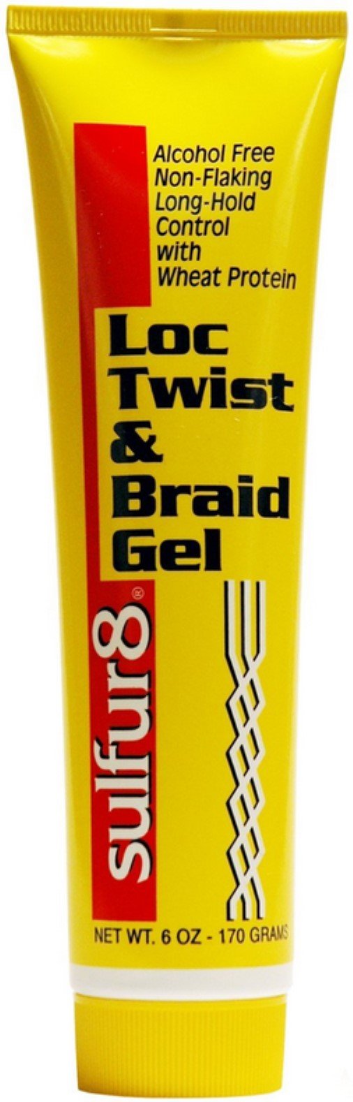 Sulfur8 Loc, Twist & Braid Gel, 6 oz (Pack of 6)