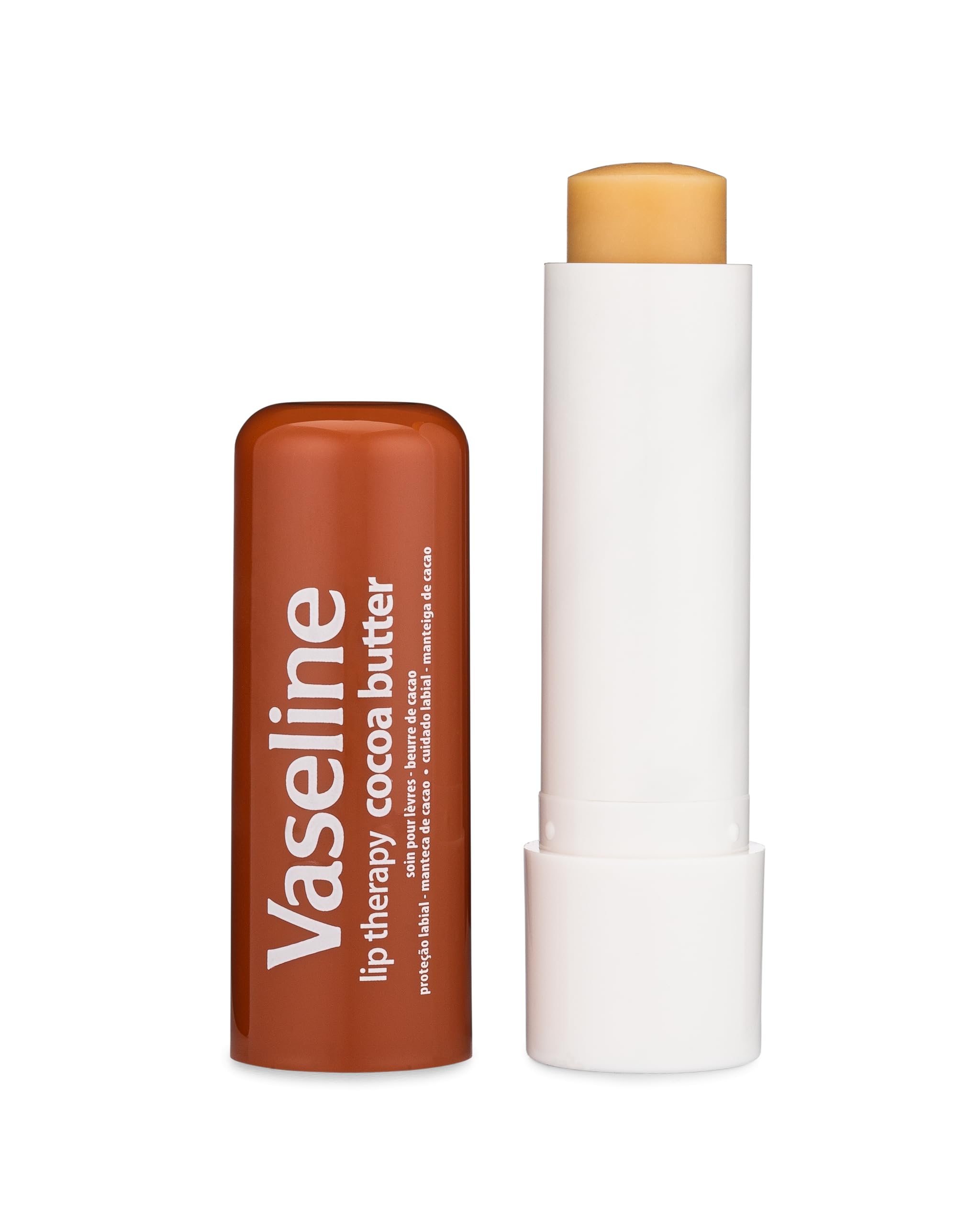 Vaseline Lip Balm Cocoa - 12 Pack, 0.16 Ounce Each, Clear
