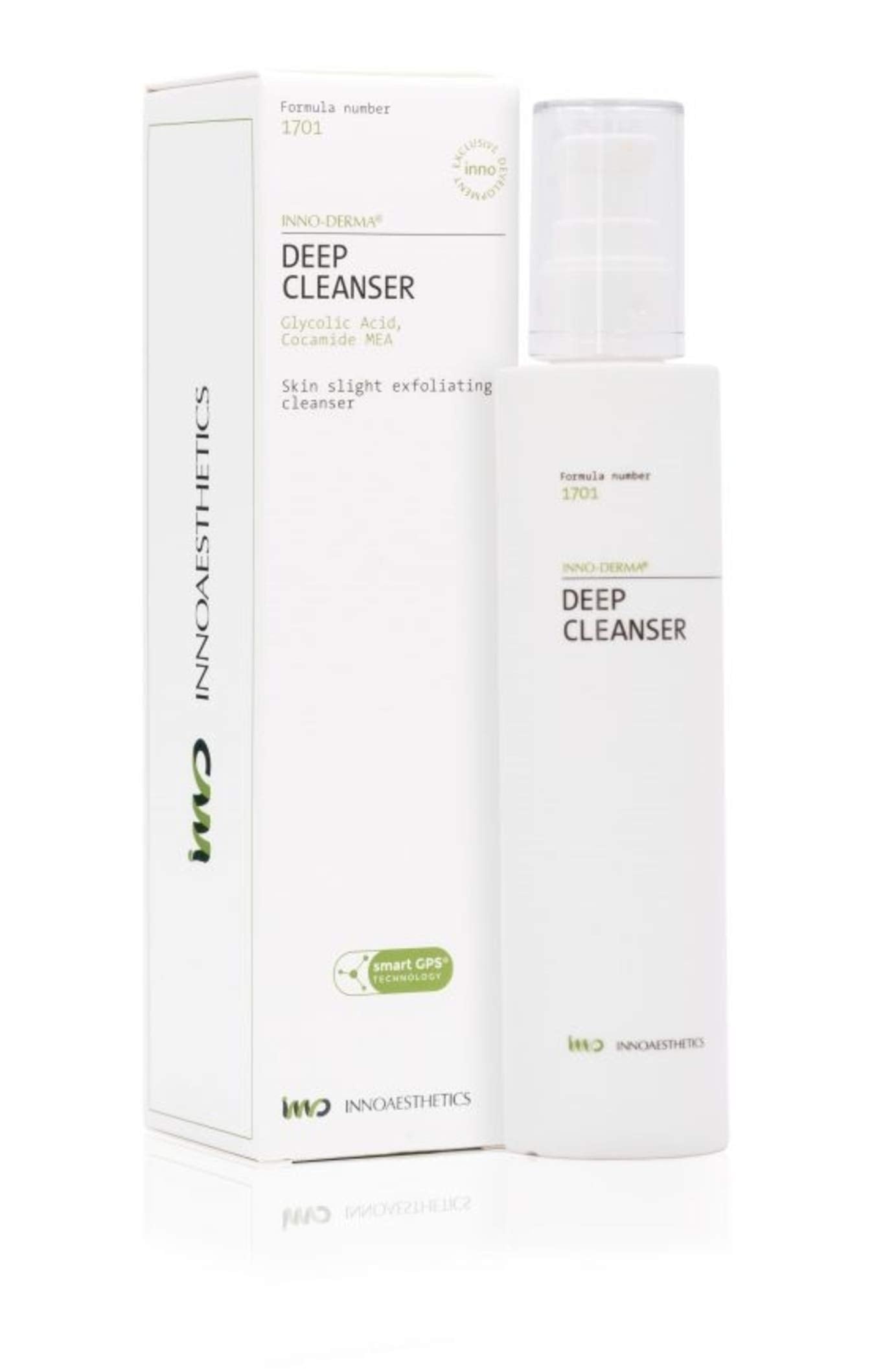 INNOAESTHETICS Deep Cleanser w/Glycolic Acid for Oily/Combination Skin-(Promotes Collagen Production)