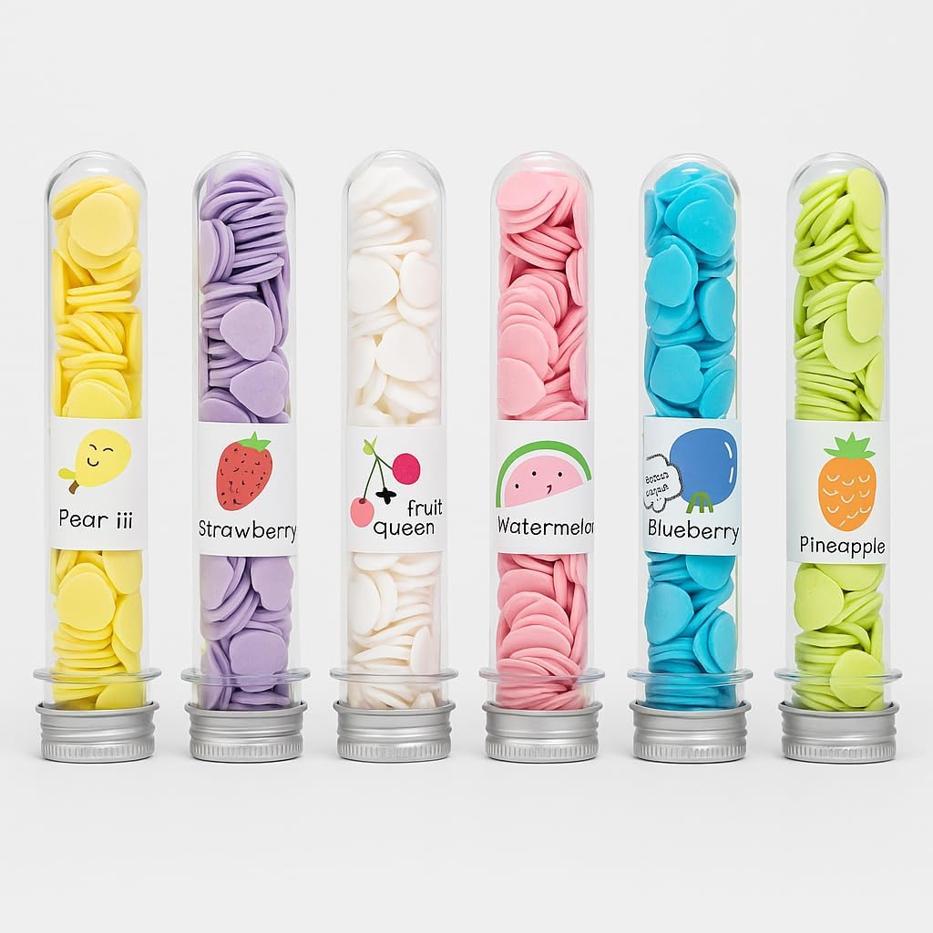 Fozzby Paper Soap Combo Pack | 6 Fruity Fragrances  Pear, Strawberry, Cherry, Watermelon, Blueberry & Pineapple | Portable Trav