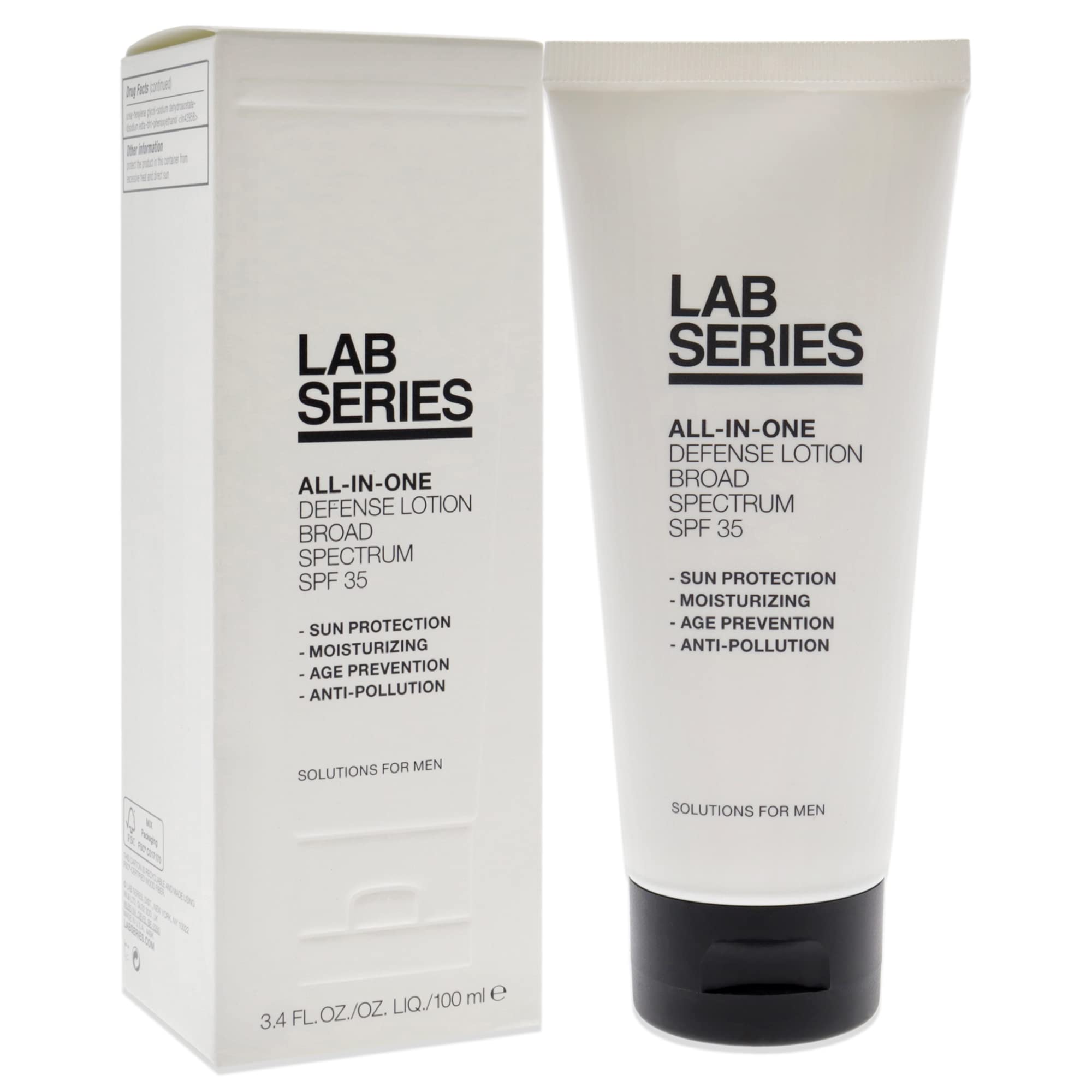 Lab Series All-In-One Defense Lotion Spf 35 Lotion Men 3.4 Oz