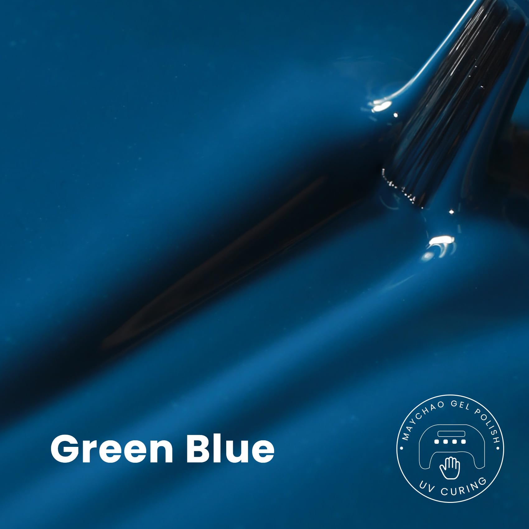 Maychao 15Ml Gel Nail Polish 1Pc Green Blue Gel Polish Soak Off Uv Led Nail Polish Nail Art Starter Manicure Salon Diy At Home,