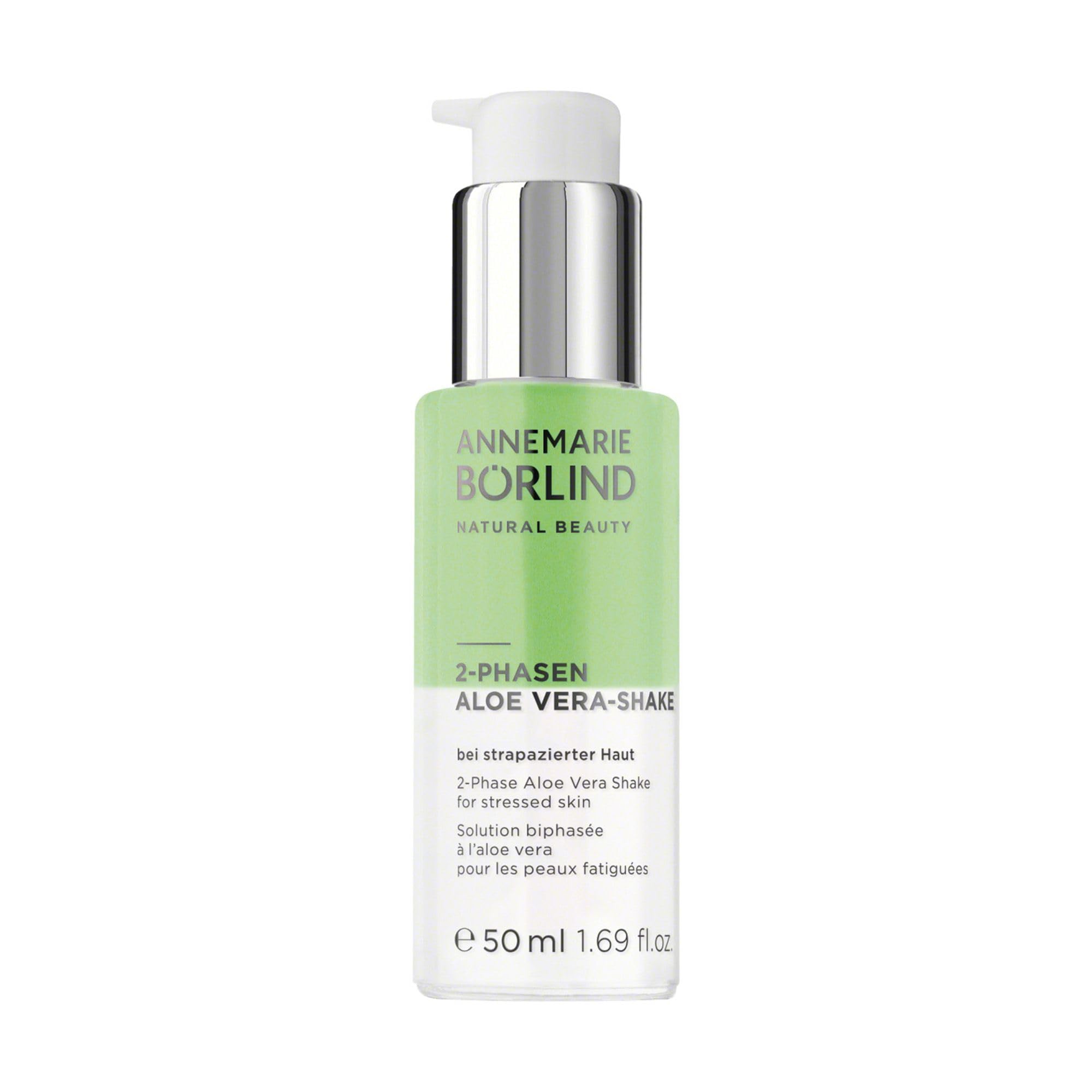 ANNEMARIE BRLIND - 2 Phase Aloe Vera Shake - Hyaluronic Acid + Aloe Vera + Black Currant Seed Oil For Soothed Skin - Soothing, R