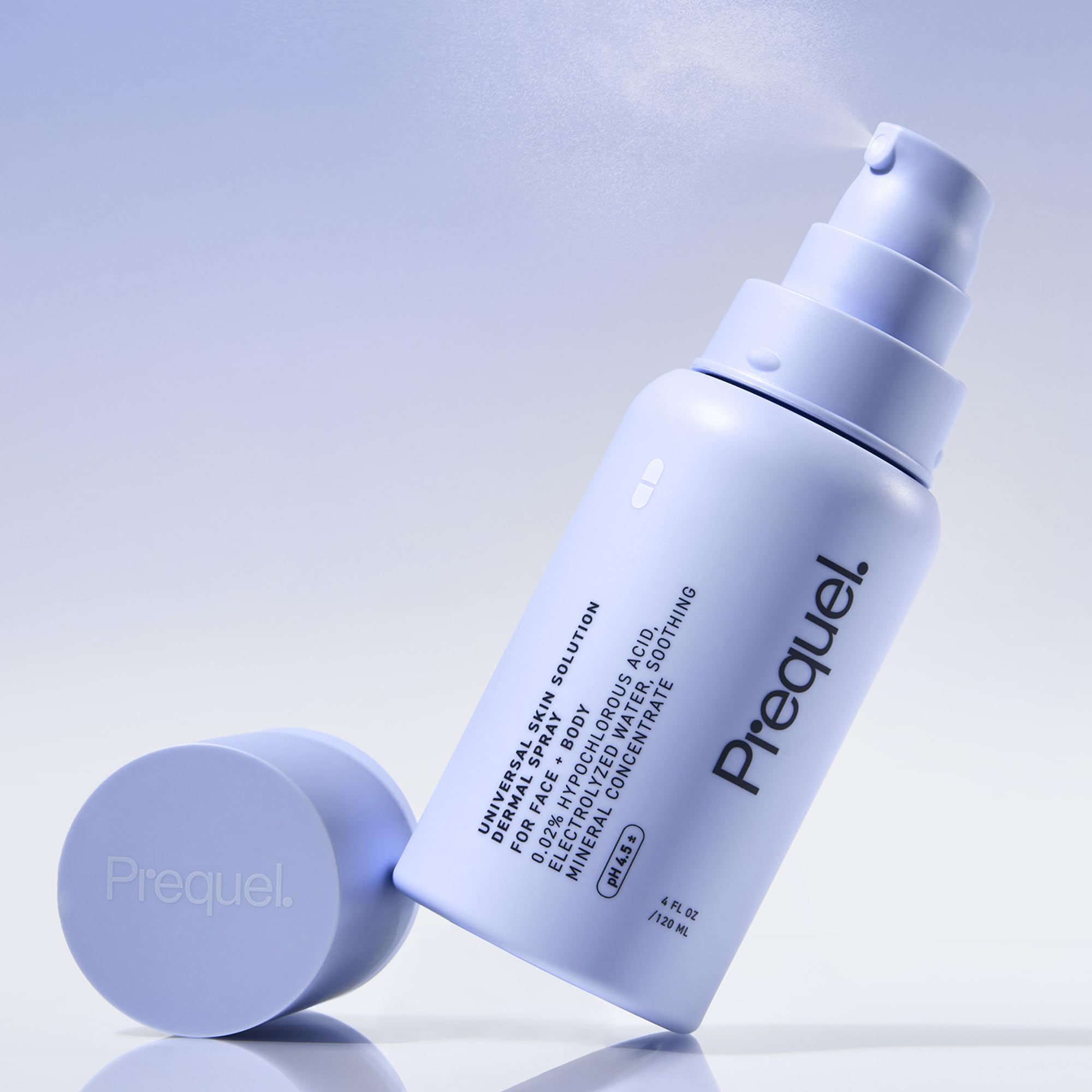 Prequel Hypochlorous Dermal Spray - Soothing Mineral Facial & Body Spr ...