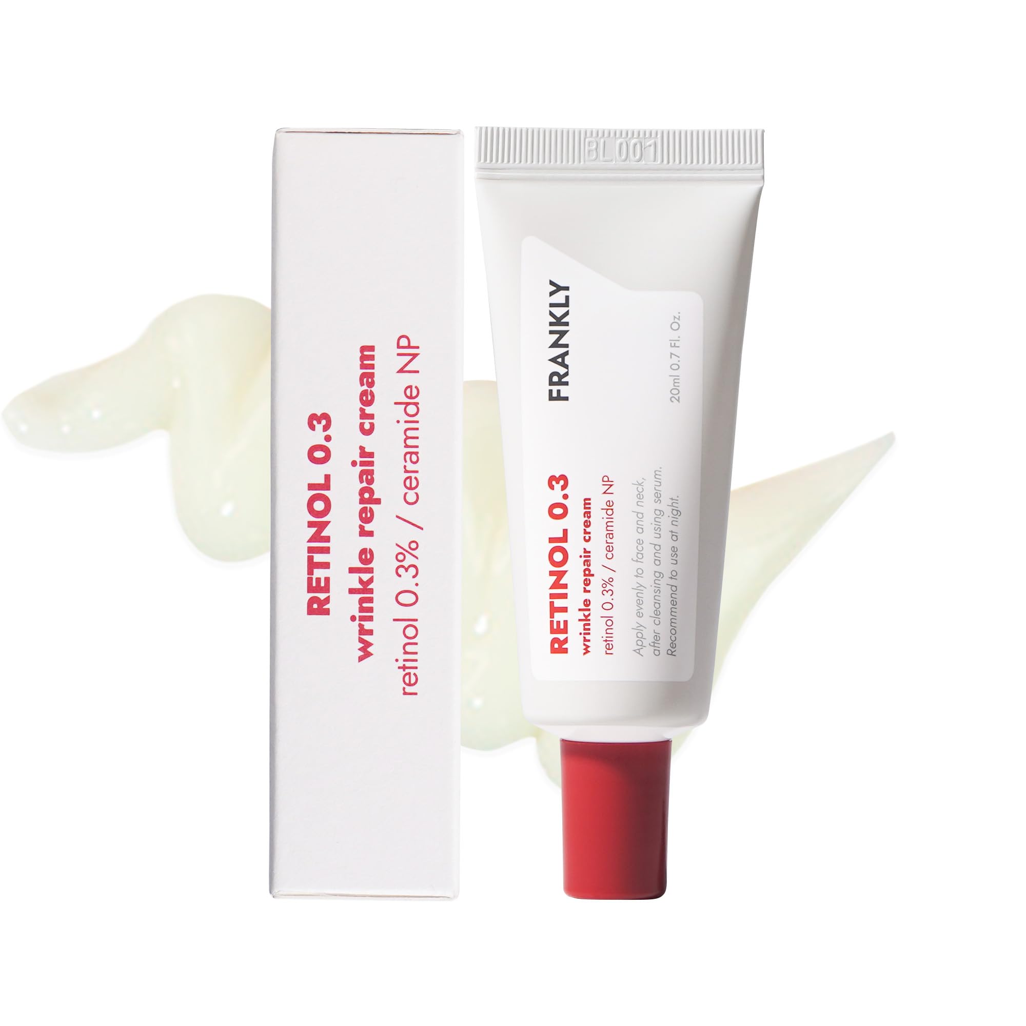 Frankly Retinol 0.3 Cream - Intensive Retinol | Fine Lines & Wrinkles Care, Acne Care, Skin Lifting & Restoration, Anti-Aging |