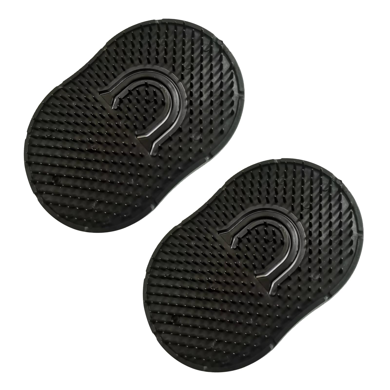 Soft 'N Style 2 Packs Pocket Palm Combs, Shampoo Comb, Massager Hair Brush Comb, Scalp Massager Brush Comb, Wave brush, Palm hai