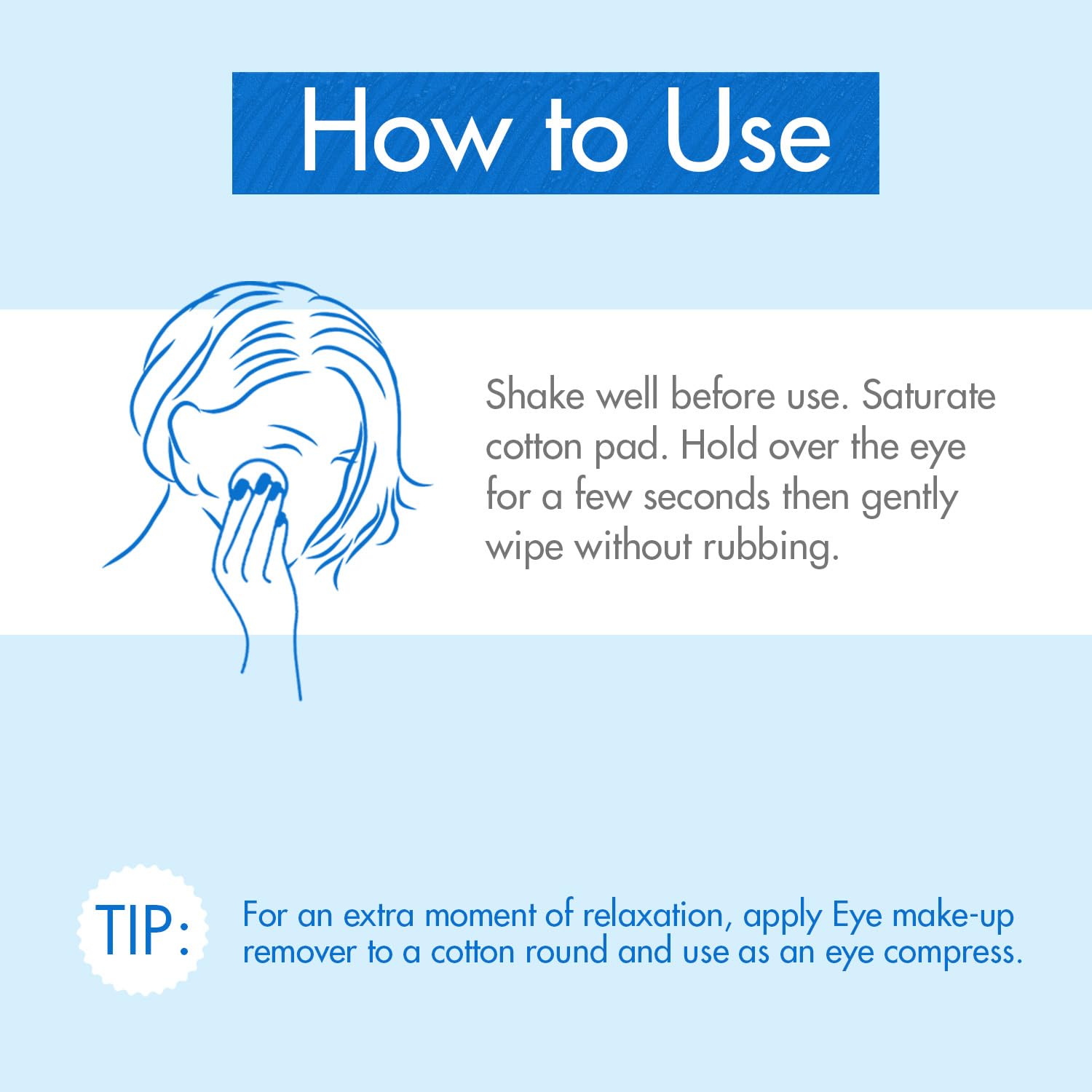 Klorane - Waterproof Eye Makeup Remover With Organically Farmed Cornflower - Sensitive Skin Approved -Fragrance Free & Paraben-F