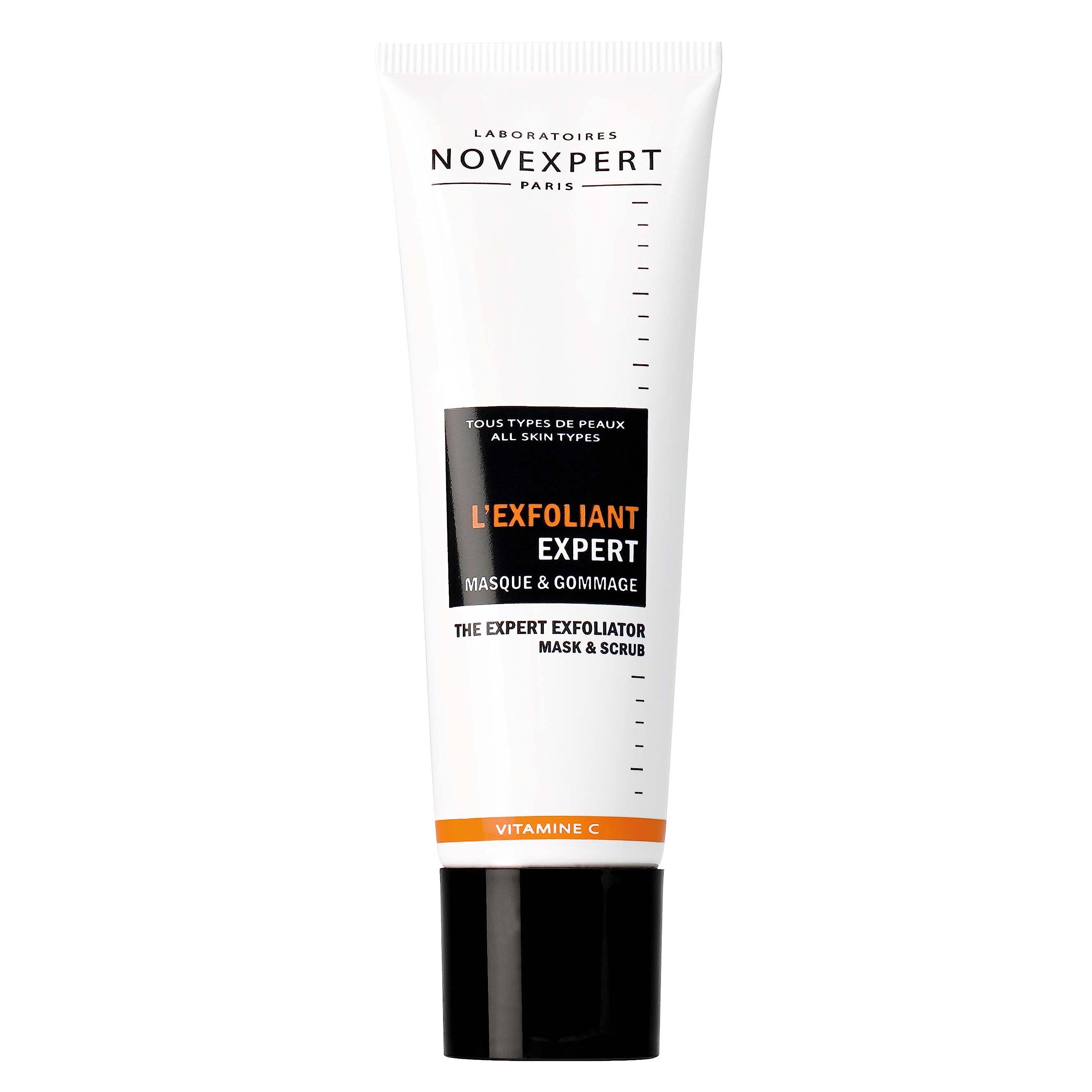 Novexpert The Expert Exfoliator - 2 In 1 Mask And Scrub - Smooth And Radiant Complexion - Exfoliates And Nourishes Skin - Hypoal
