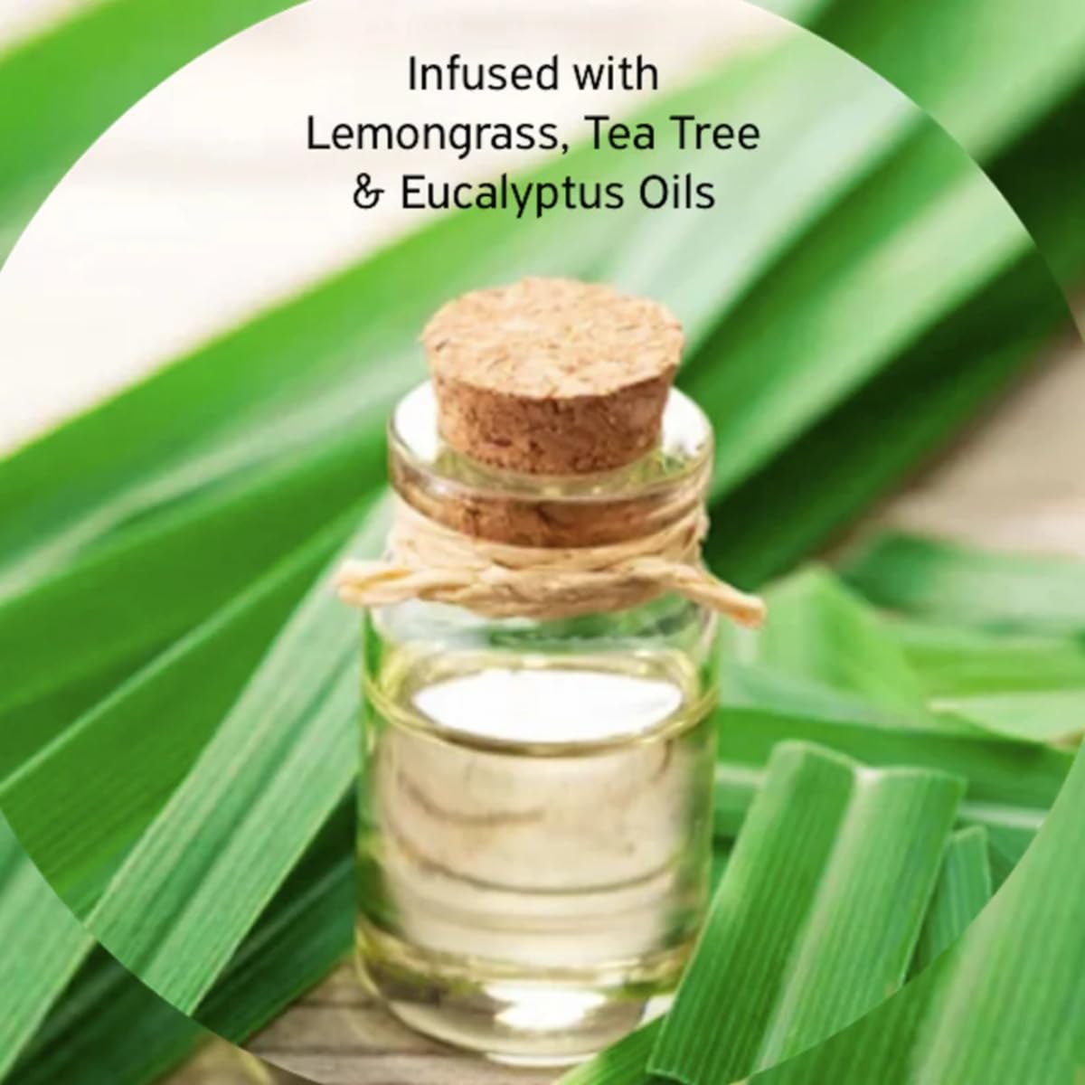 Cuccio Naturale Lemongrass & Tea Tree Cuticle Oil 2.3 Oz - Revitalizing Hydration Treatment with Vitamin E & Eucalyptus, Fast-Ab