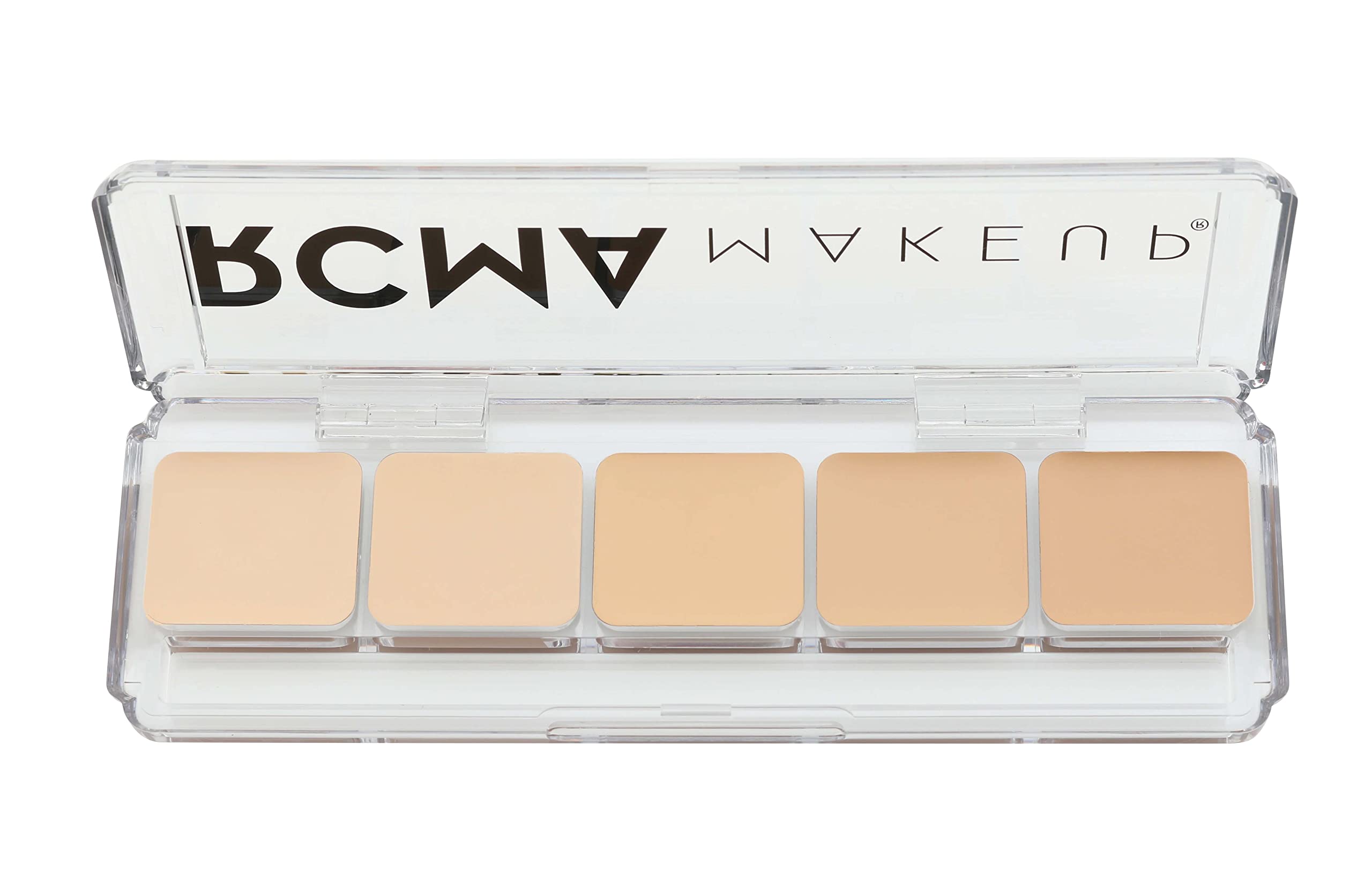 Rcma 5 Part ''Series Favorites'' Palette Ka Series, Perfect For Professional Makeup Artists, Foundation Highlight Or Contour, Lo