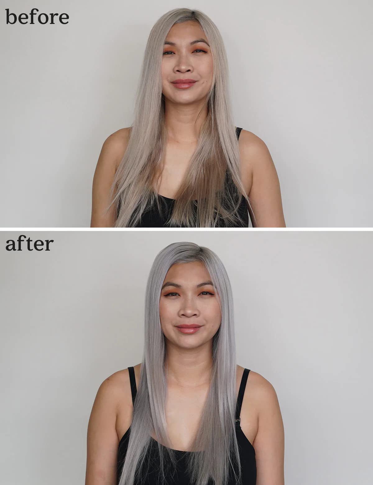Pallure Blonde Toning Shampoo, Reduces Brassiness And Yellow Tones - For Blonde, Platinum, Bleached, Silver Hair, Vegan and Crue