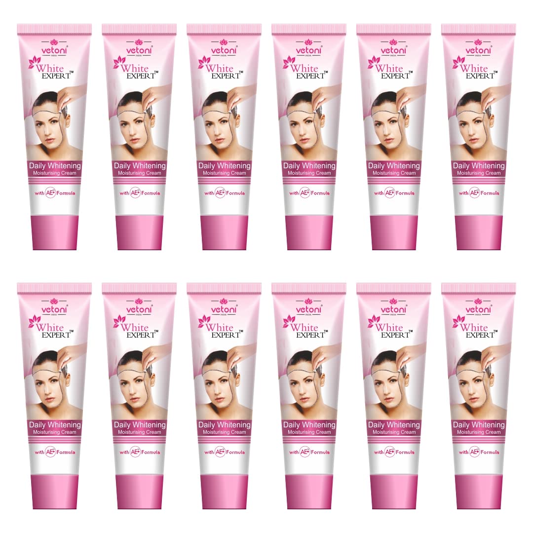 Vetoni White Expert Face Cream For Women,Unlock Your SkinS Potential,Achieve Clarity And Glow With White Expert Cream(50G) Pack