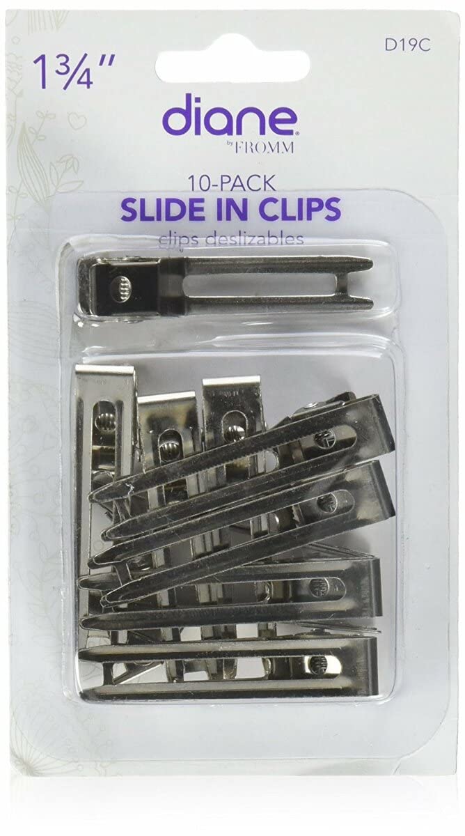 Diane Slide-In Clips, 1.75