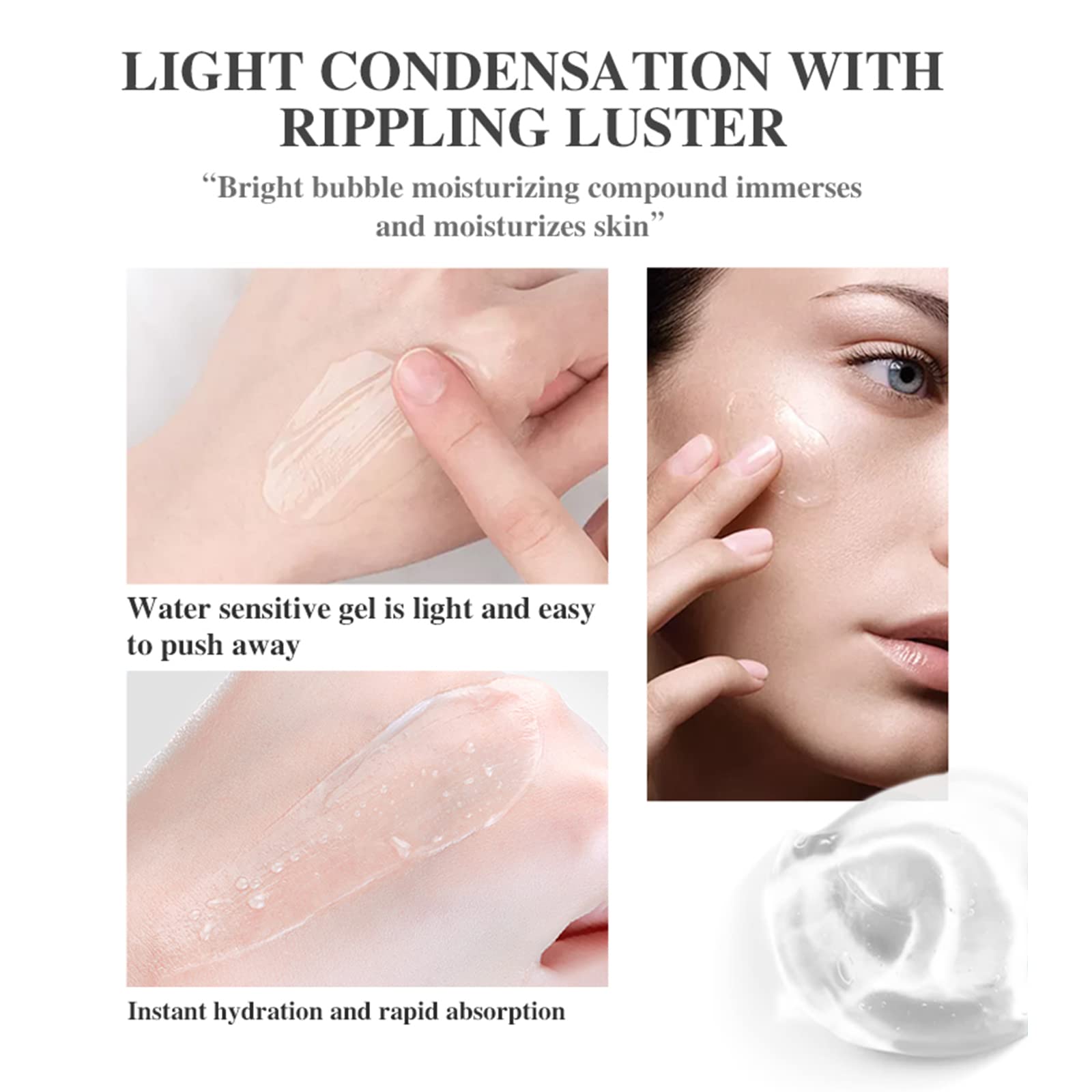 Ucanbe Makeup Setting Spray + Face Primer + Make Up Sponge, Gel-Based Hydrating Primer, Lightweight, Long Lasting Matte Finishin