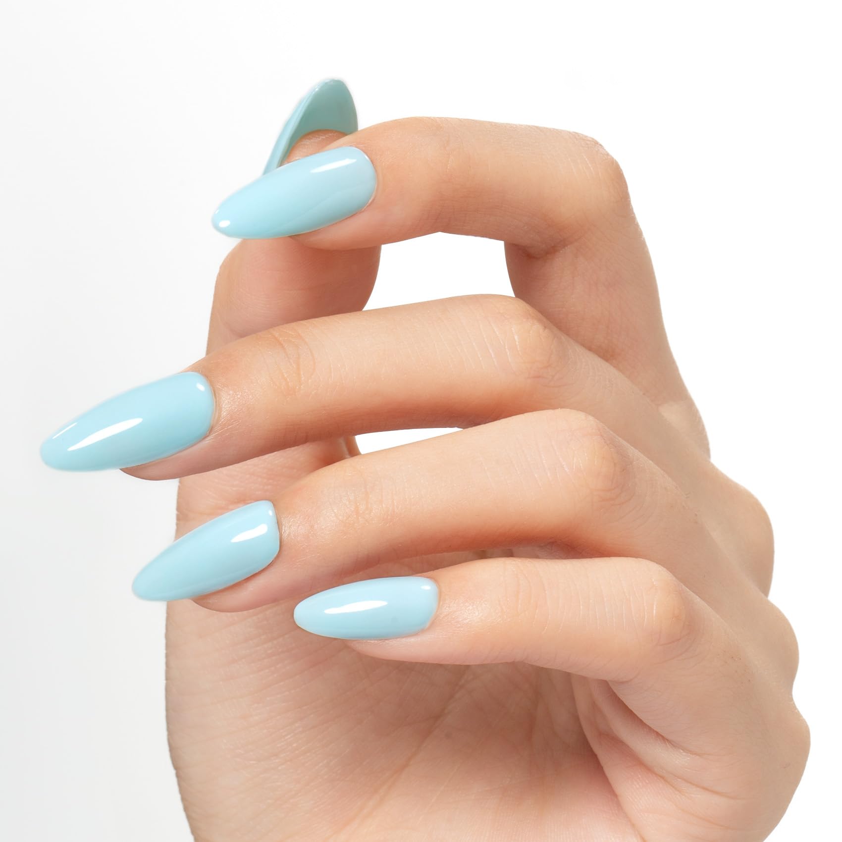 Maychao 15Ml Gel Nail Polish 1Pc Light Sky Blue Gel Polish Soak Off Uv Led Nail Polish Nail Art Starter Manicure Salon Diy At Ho