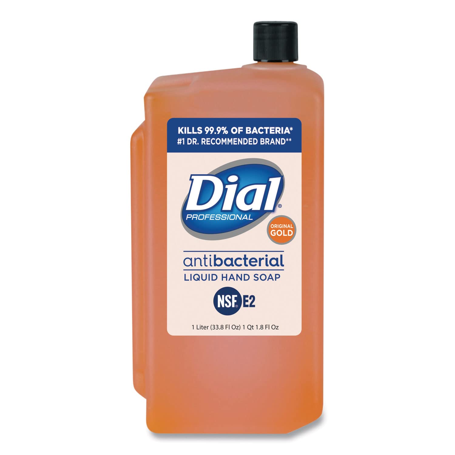Dial Professional 84019 Gold Antimicrobial Soap Floral 1000mL Refill 8/Carton