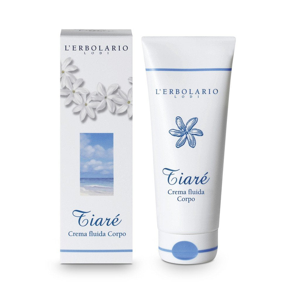 Tiare Fluid Perfumed Body Cream By Lerbolario Lodi