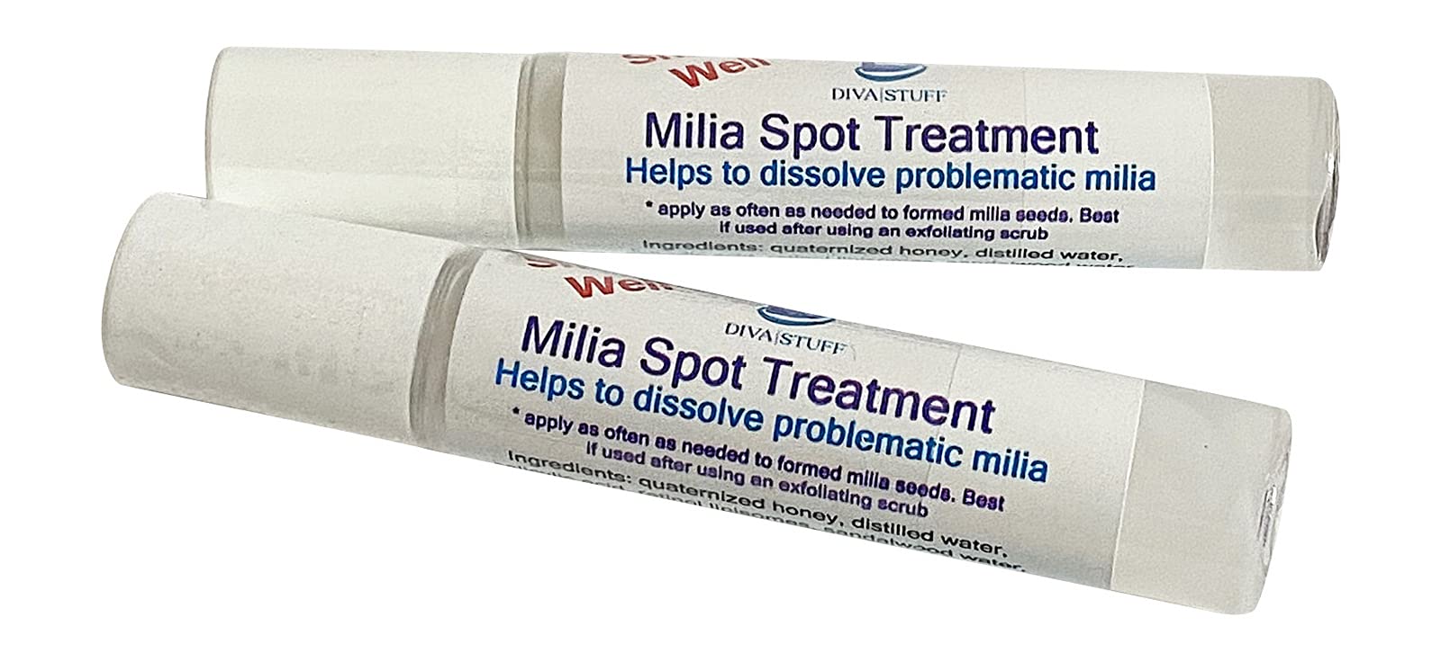 Diva Stuff, 2 Pack, Spot Treatment with Olive Squalene, Lactic Acid and More, Made in The USA