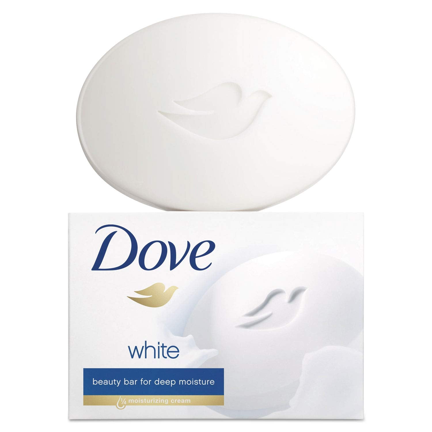Dove 61073Ea White Beauty Bar, Light Scent, 2.6 Oz (Uni61073Ea)