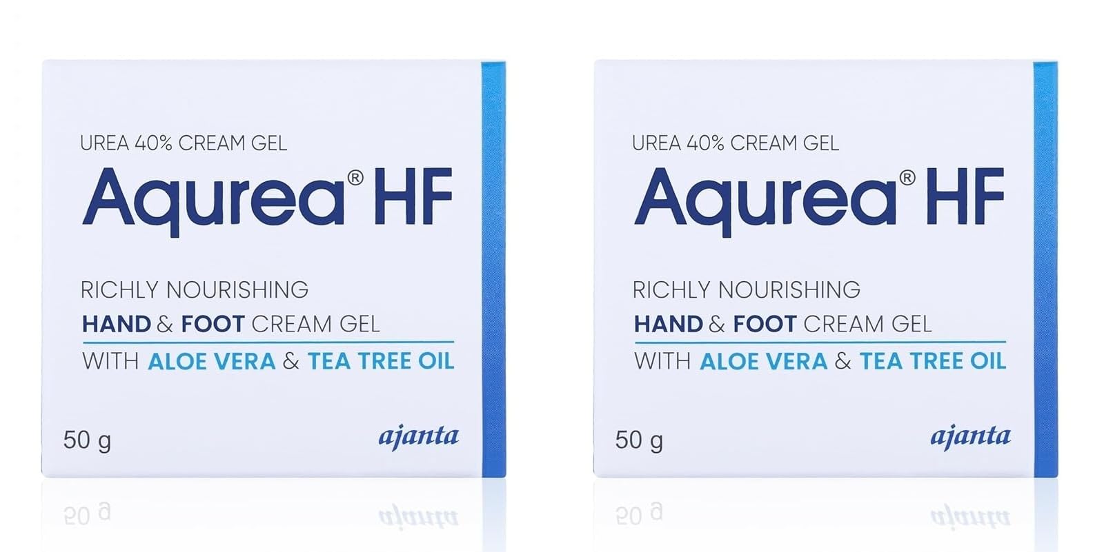 Aqurea Hf Cream Gel 40% - High-Strength Urea Formula For Hyperkeratotic Skin, Corns, Calluses, Cracked Feet & Thickened Nails - 