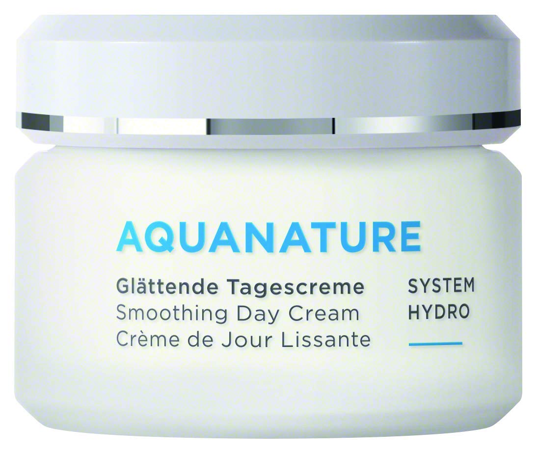 ANNEMARIE BRLIND - AQUANATURE Smoothing Day Cream - Aloe Algae and Hyaluronic Acid Facial Moisturizer - Smooths, Regenerates, Re