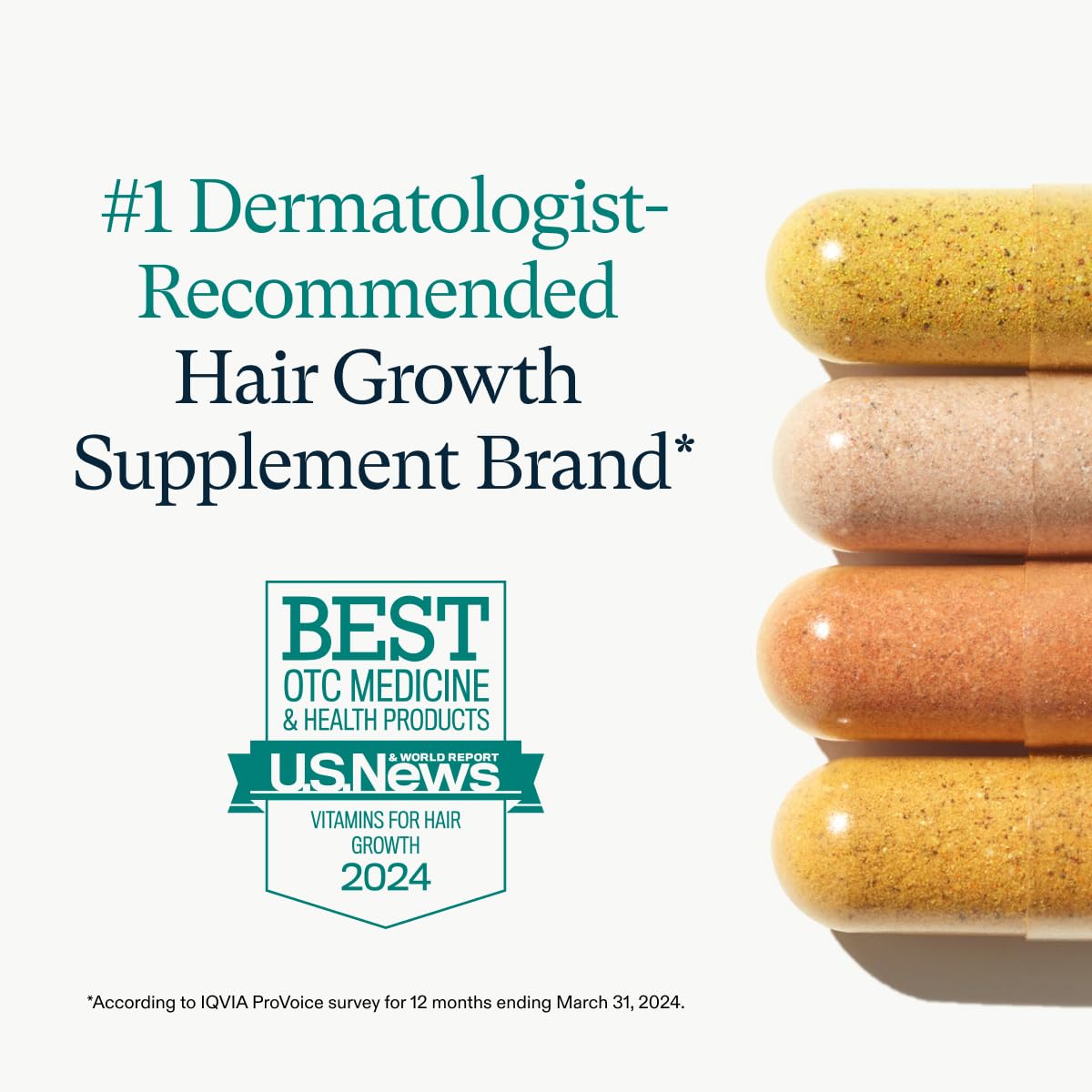 Nutrafol Postpartum Hair Growth Supplements, Clinically Tested For Visibly Thicker Hair And Less Shedding, Breastfeeding-Friendl