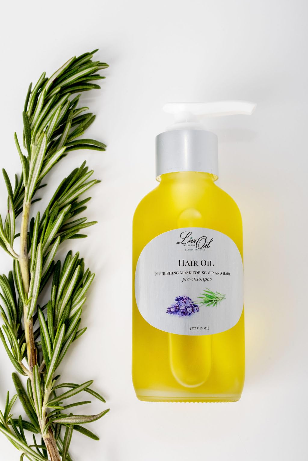 Live Hair Oil | Made with Organic Fresh ColdPressed Live Oils | Hand Pressed in Wooden Barrels