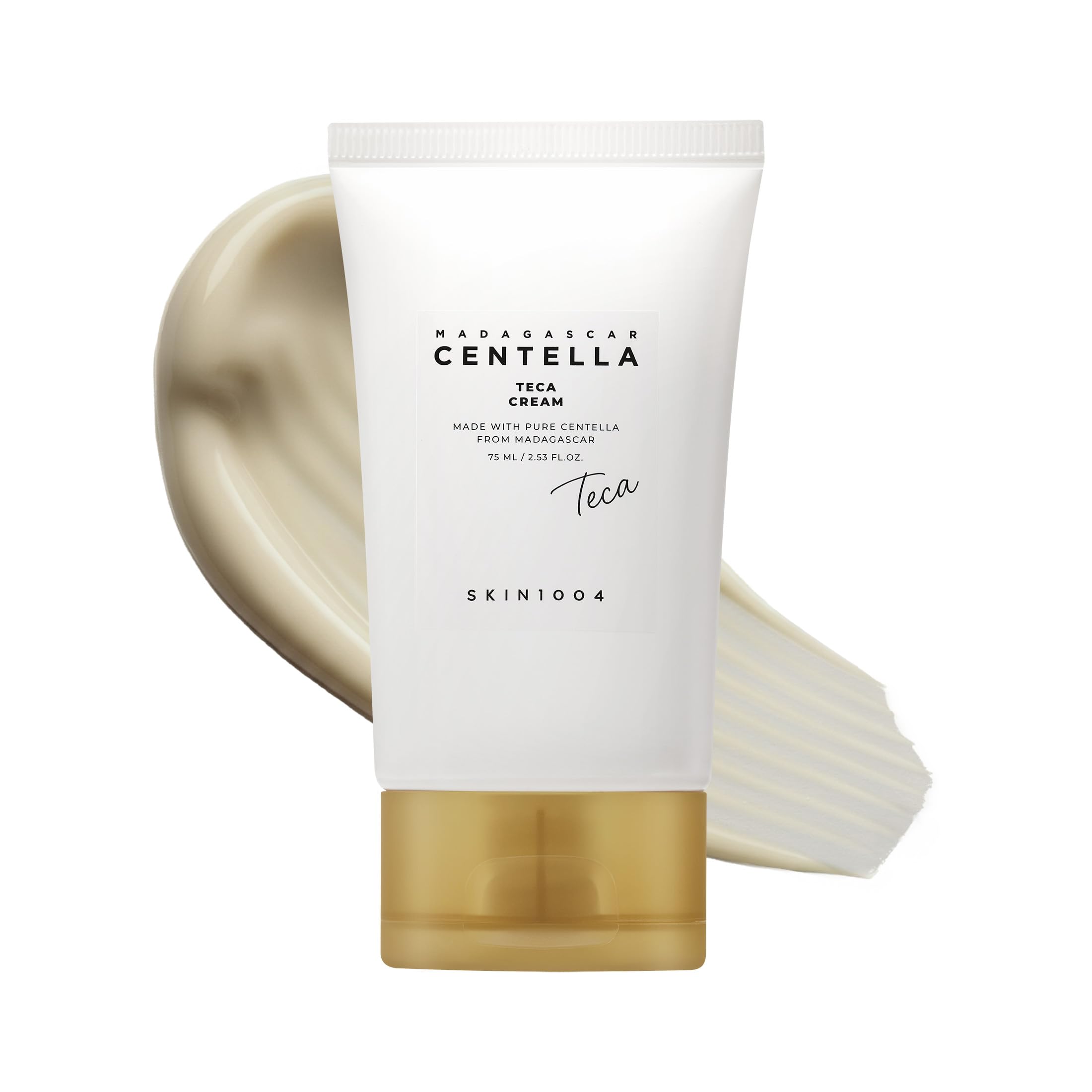 SKIN1004 Madagascar Centella TECA Cream, Korean Centella Face Moisturizer for Blemish-Prone Skin with TECA & PDRN, Cica Cream fo