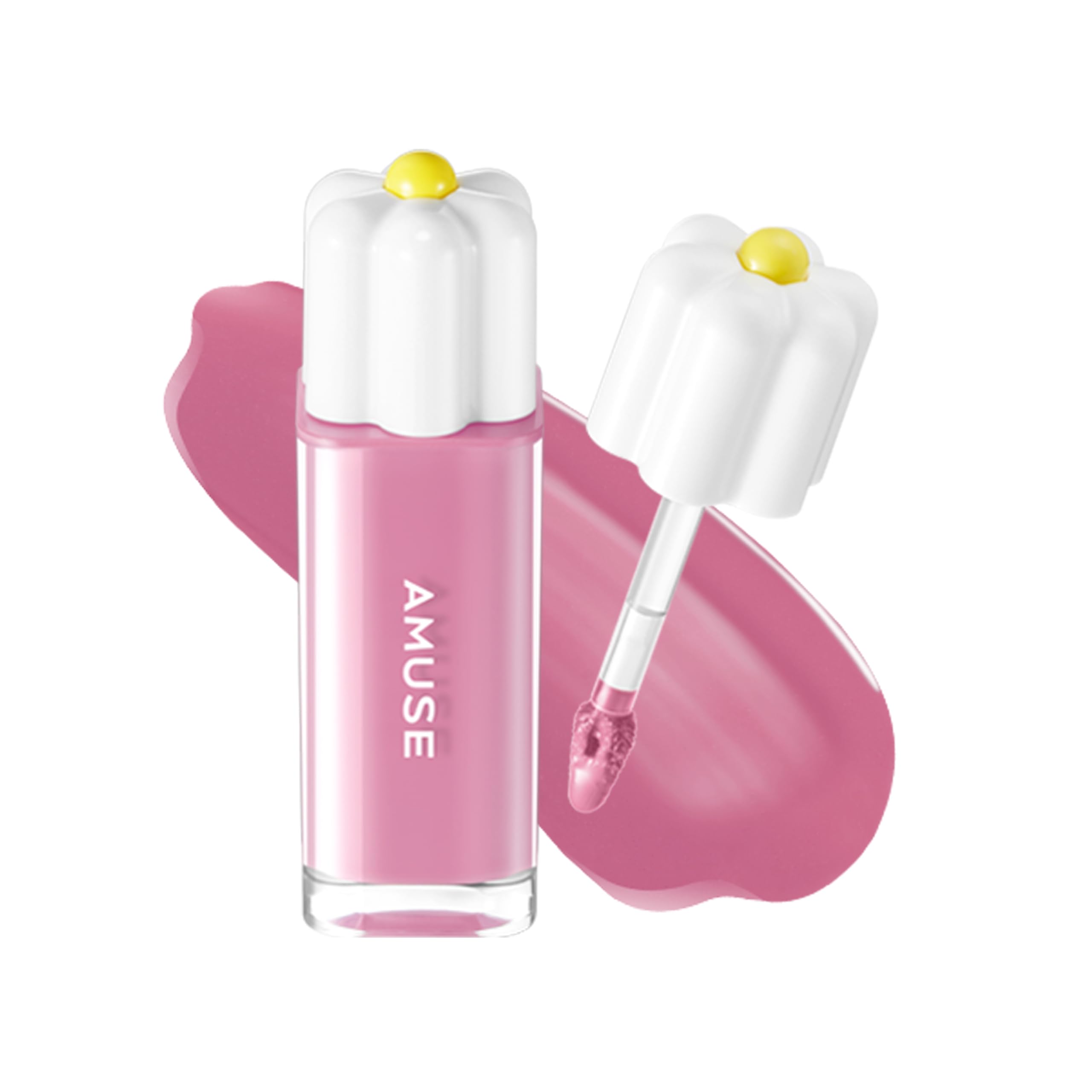 Amuse SEOUL Daisy Flower Dew Tint 08 AMETHYST | 35% High-moisture Water Tint, Long-lasting, Vitamin E Acetate, Moisturizing, No 