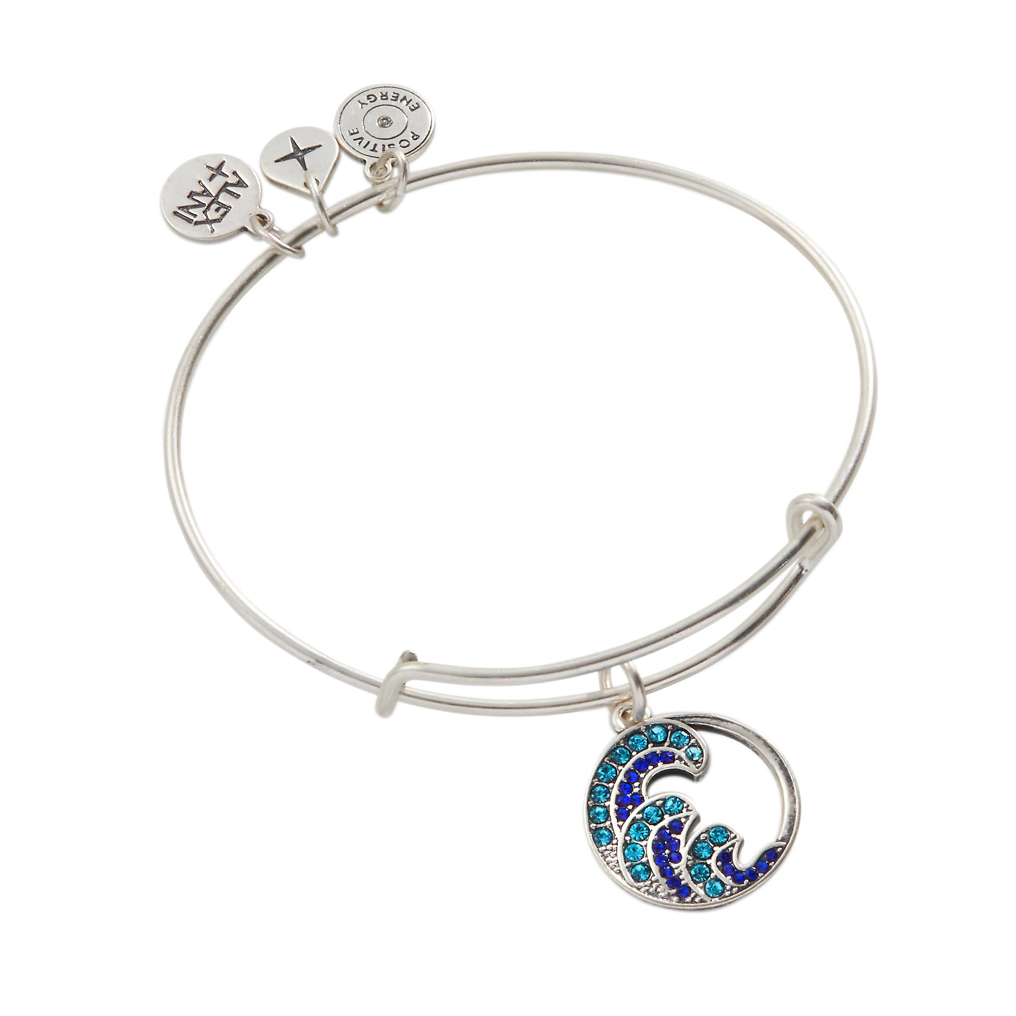 Alex and Ani Wave Charm Bangle