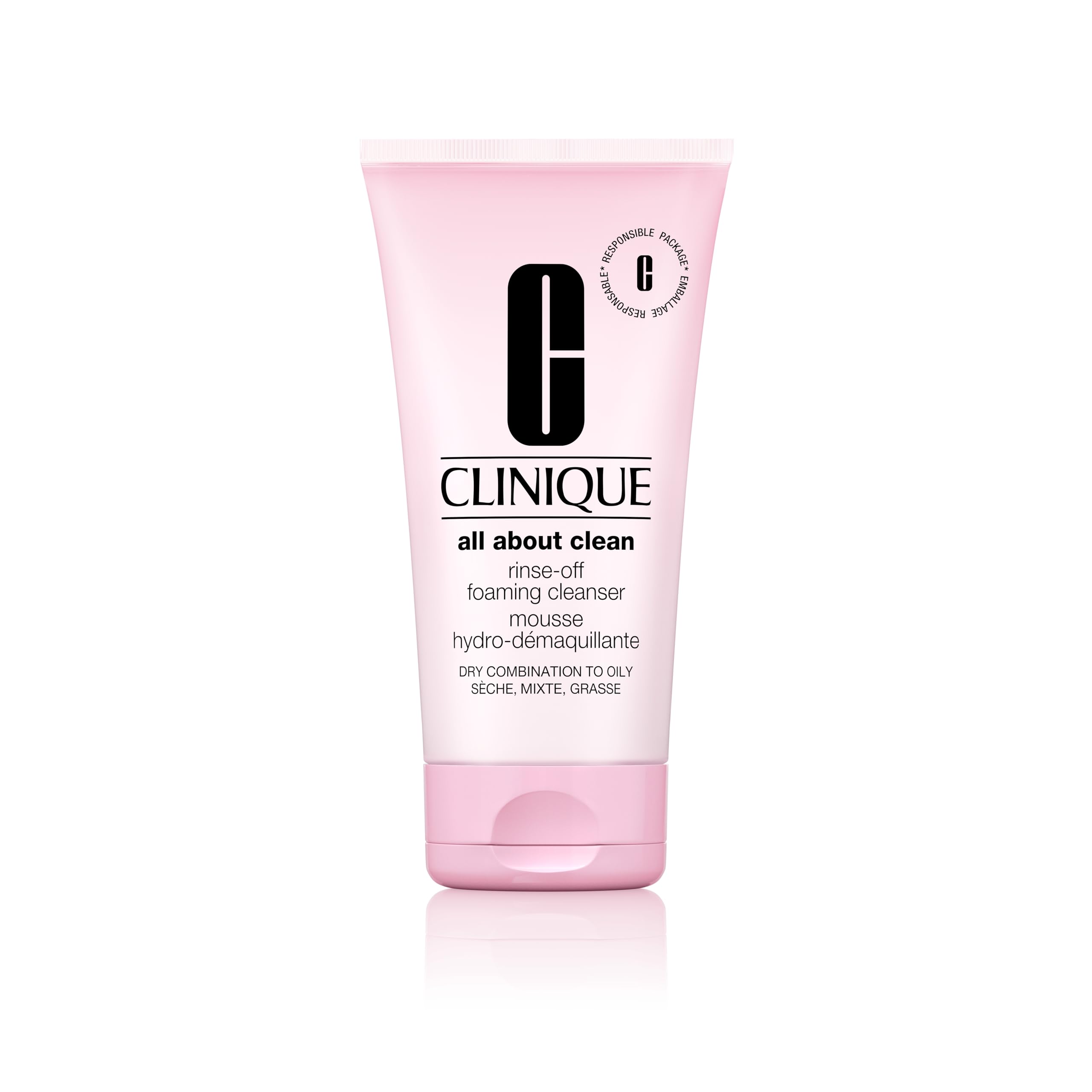 Rinse Off Foaming Cleanser by Clinique for Unisex - 5 oz Cleanser