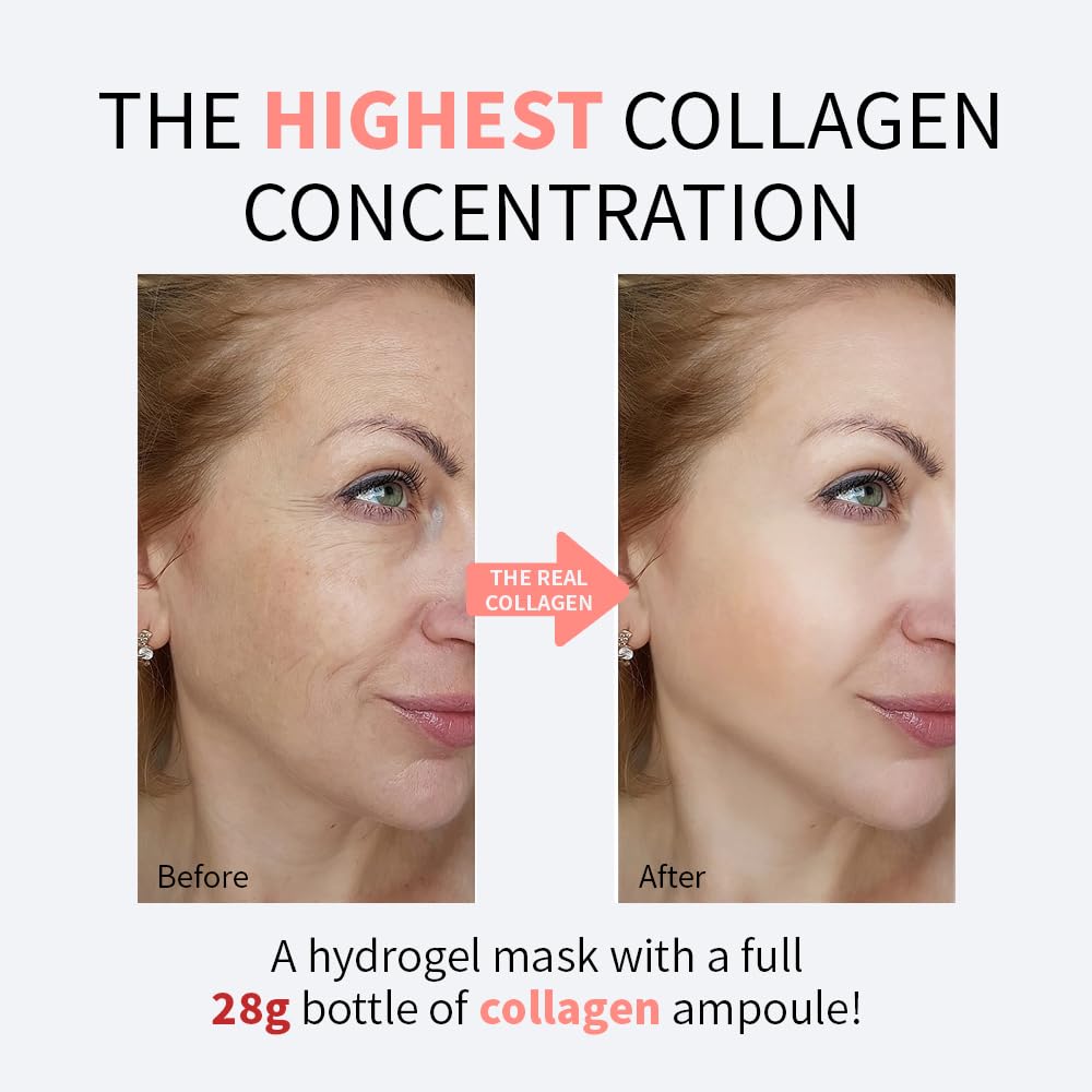 Muqian Rosemine Deep Collagen Anti-Wrinkle Lifting Overnight Mask Facial Sheet Masks With Low Molecular Weight Collagen For Lift