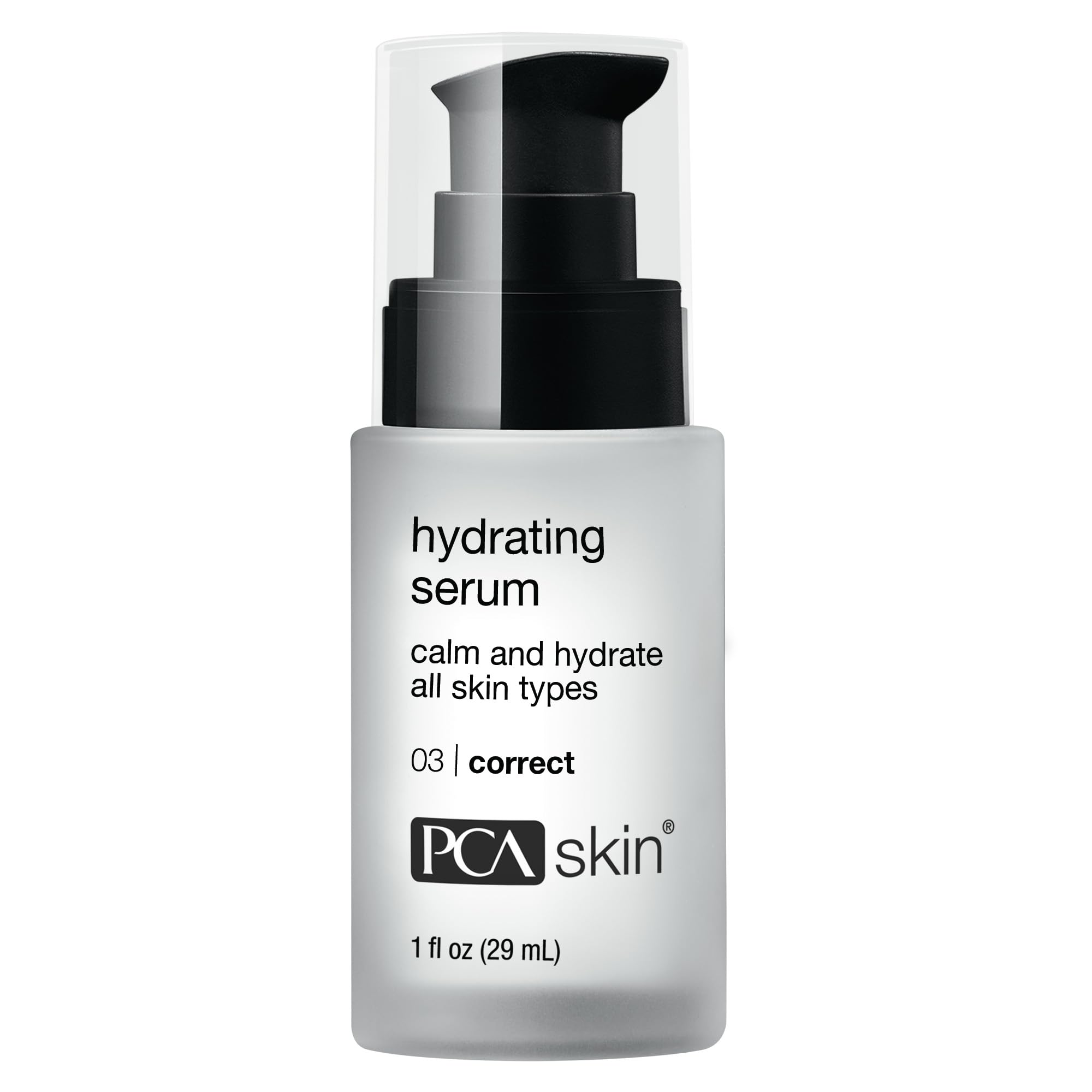 PCA SKIN Hydrating Serum, Sensitive Skin Face Moisturizer, Gently Nourishes and Hydrates Sensitive Skin, 1 fl oz Pump