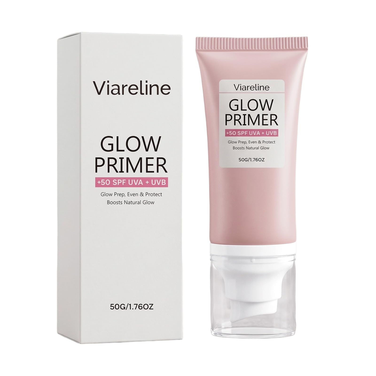 Viareline Moisturizing Makeup Base  Hydrating Face Primer for Smooth Makeup Application, Lightweight Moisturizing PreMakeup Ba