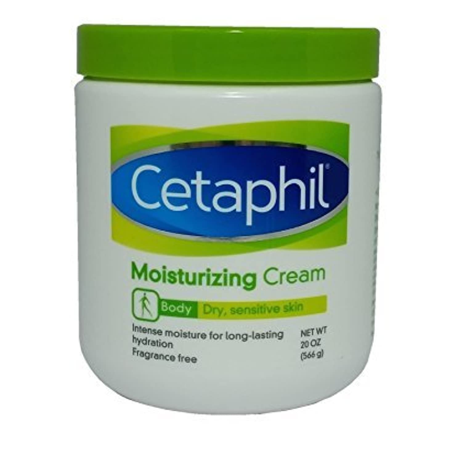 Cetaphil Moisturizing Cream For Dry, Sensitive Skin, Fragrance Free, 20 Oz