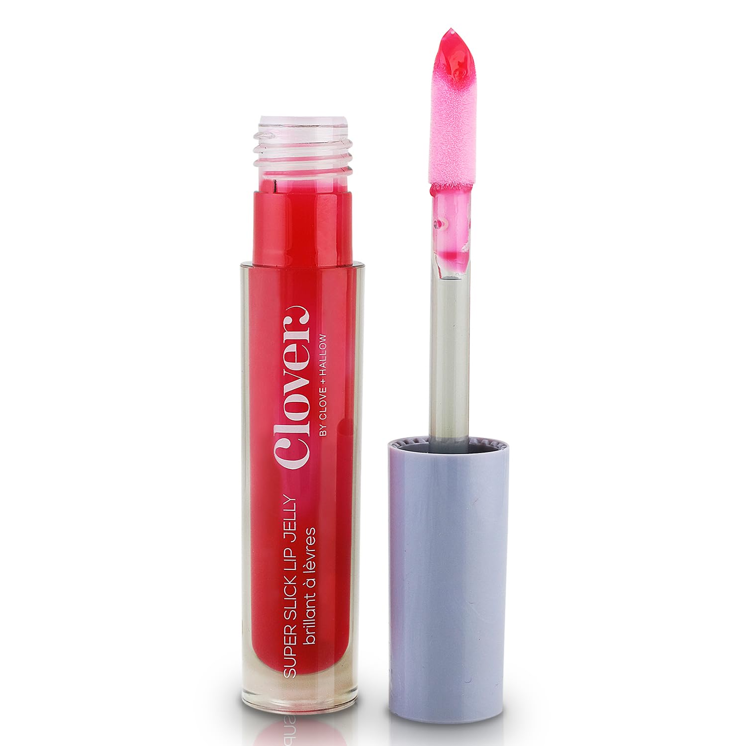 Clover Super Slick Lip Gloss, Non Sticky Hydrating Jelly, Skyline