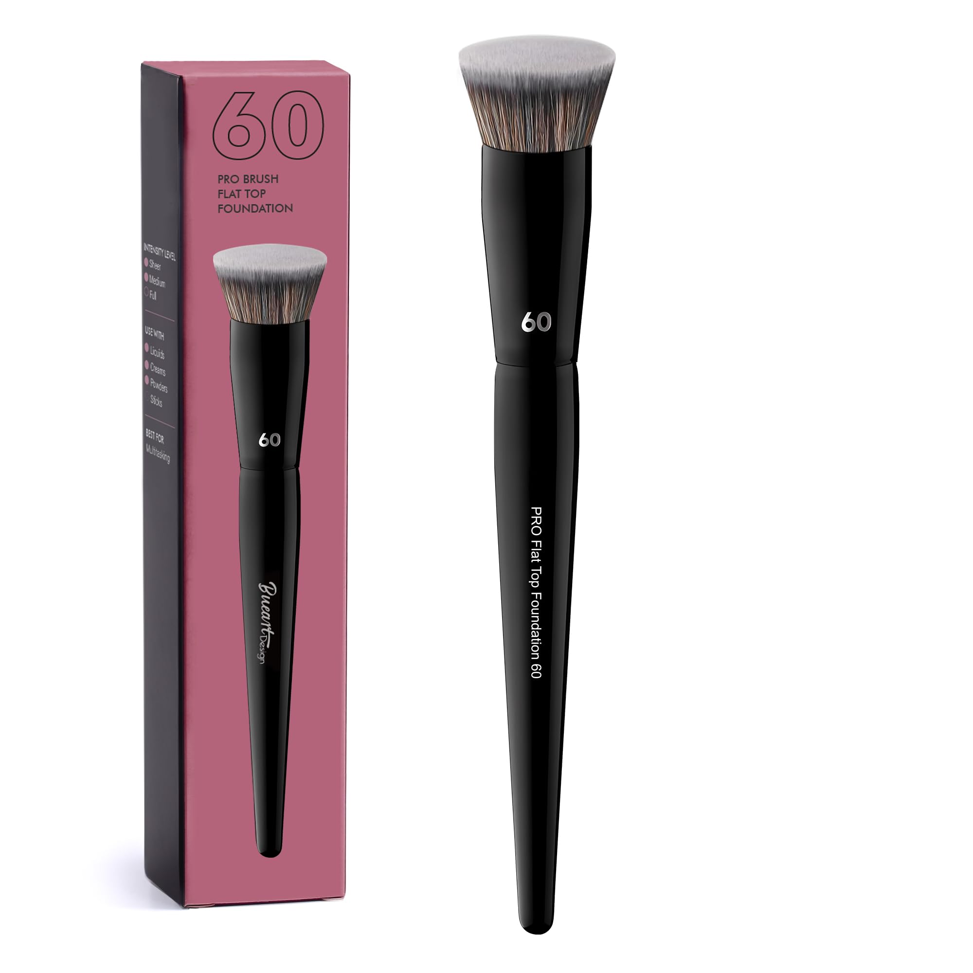 Bueart Design Pro Flat Top Foundation Makeup Brush 60