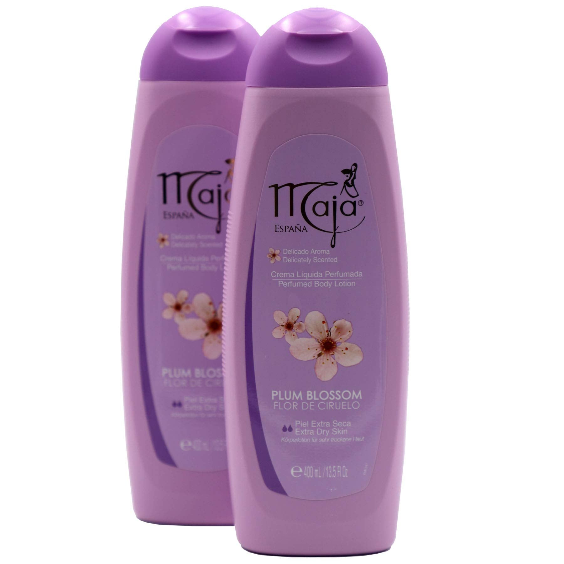 Maja Plum Blossom Body Lotion, Perfumed Body Lotion with Almond Oil and Vitamin E for Dry Skin, Keeping your Skin Hydrated, Flor
