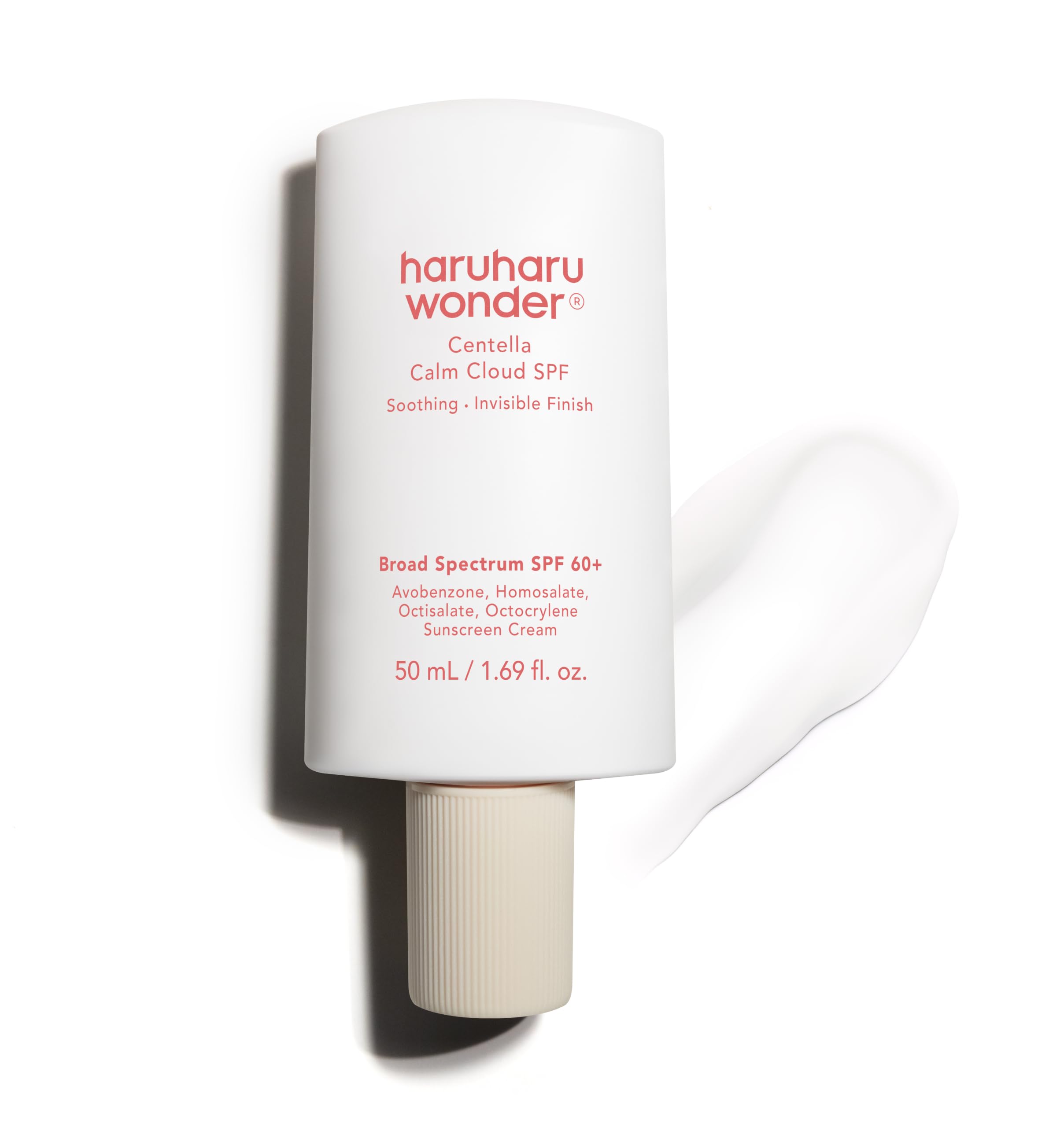 haruharu wonder Centella Calm Cloud Face Sunscreen SPF 60+, 1.69 fl.oz/50mL