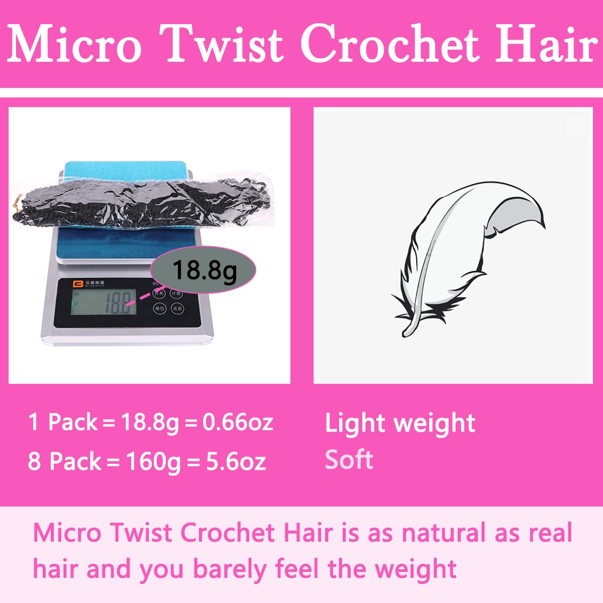 Cookoo 12 Inch Pre-Looped Micro Twist Crochet Hair 8 Packs Ombre Red Mini Pre-Twisted Passion Twist Hair Mini Senegalese Twist C