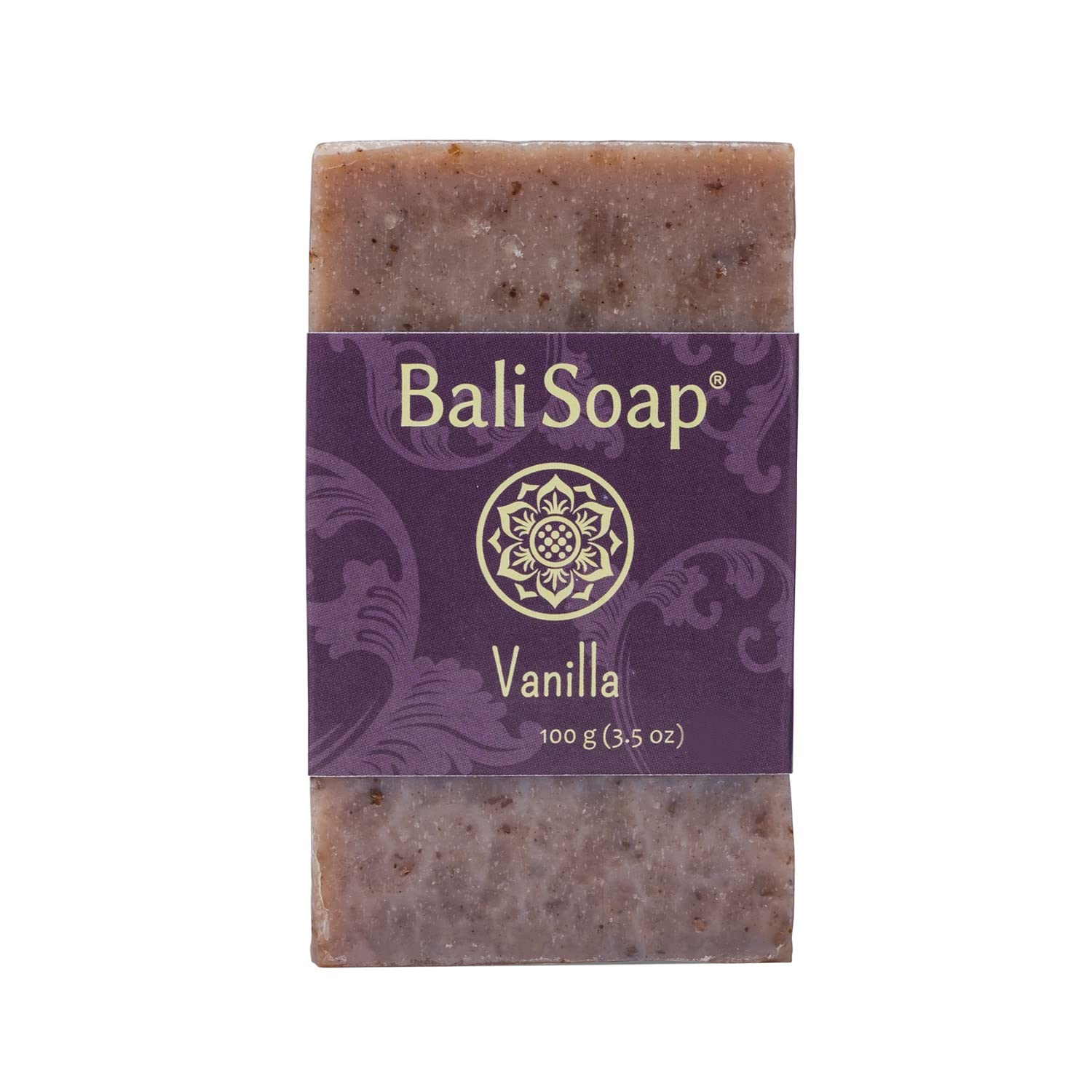 Bali Soap - Vanilla Natural Soap - Bar Soap For Men & Women - Bath, Body And Face Soap - Vegan, Handmade, Exfoliating Soap - 3 P
