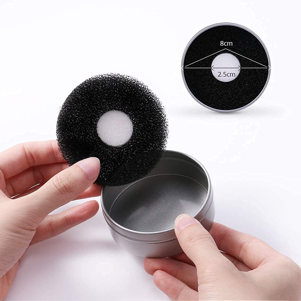 Kira Makeup Brush Cleaning Tool  Makeup Brush Quick Cleaner Sponge  Removes Shadow Color From Your Brush