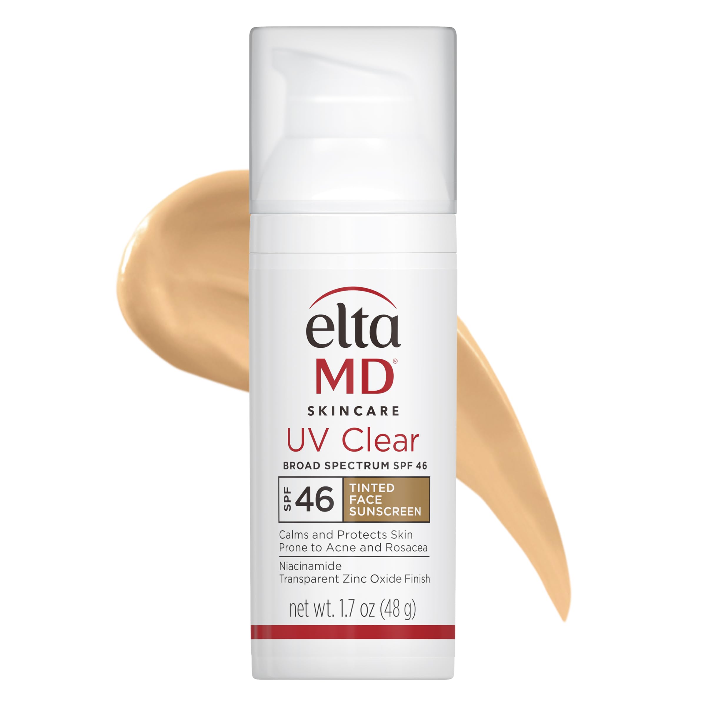 Eltamd Uv Clear, Uv Clear Tinted Duo Kit, Face Sunscreen Spf, Tinted And Untinted Broad Spectrum Protection For Sensitive Skin