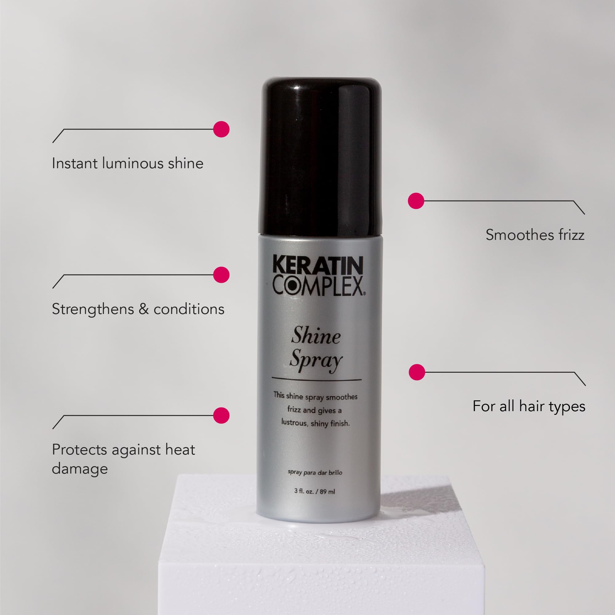 Keratin Complex - Shine Spray - 3 Fl Oz