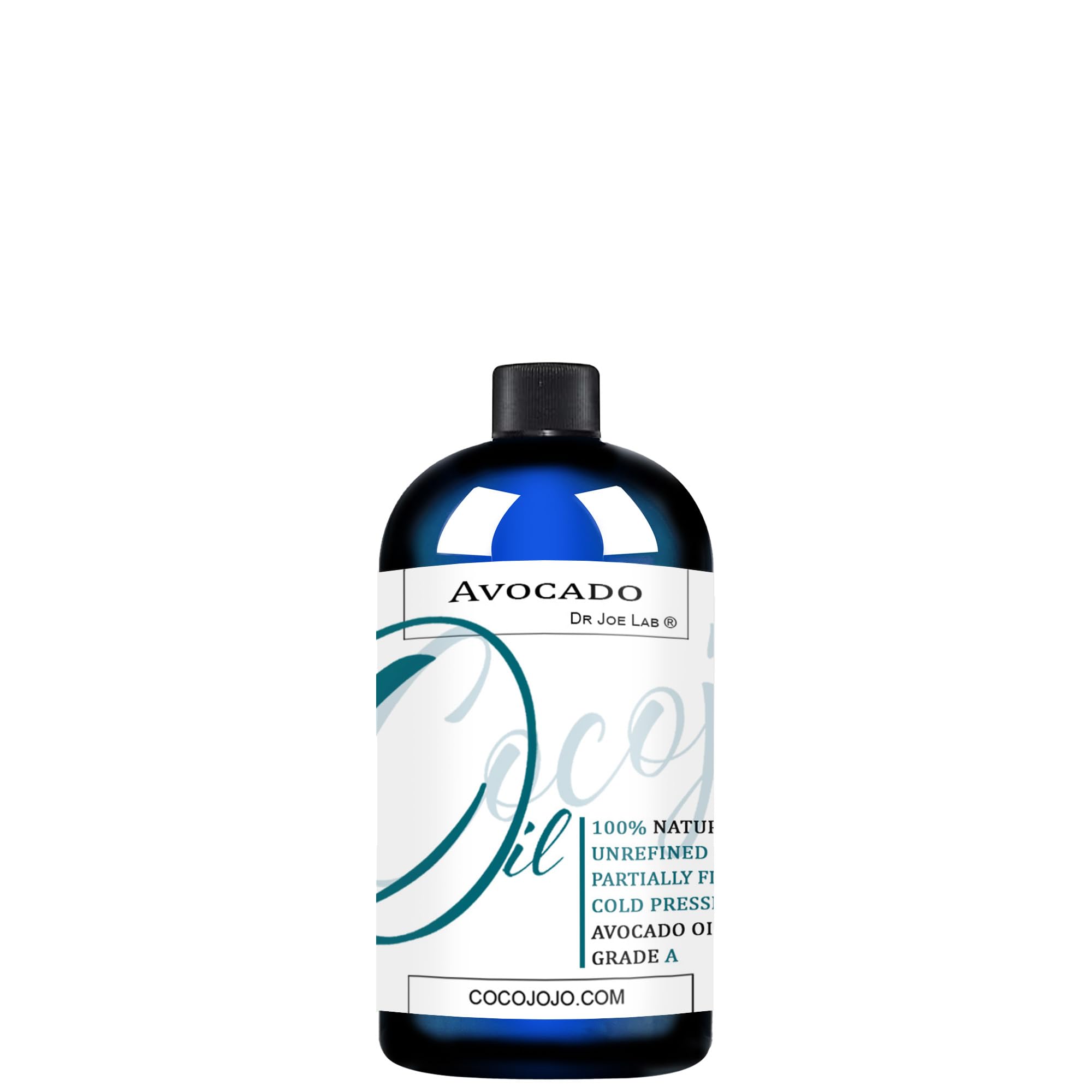 AVOCADO OIL - Cold Pressed Partially Filtered 8 oz Pure Seed Oil Extra Virgin Unrefined Moisturizer
